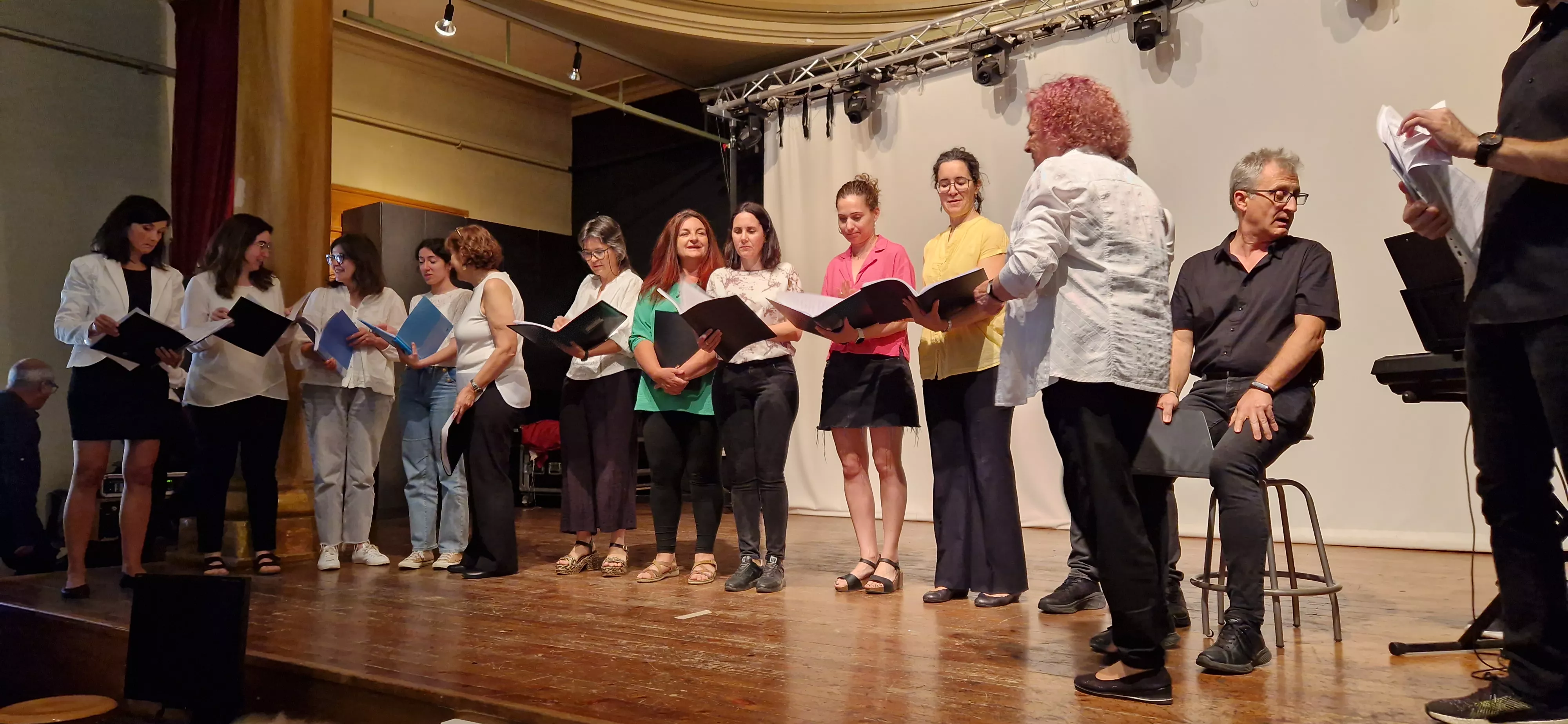 Coro de Profesores del IES Ramón y Cajal. Foto Myriam Martínez