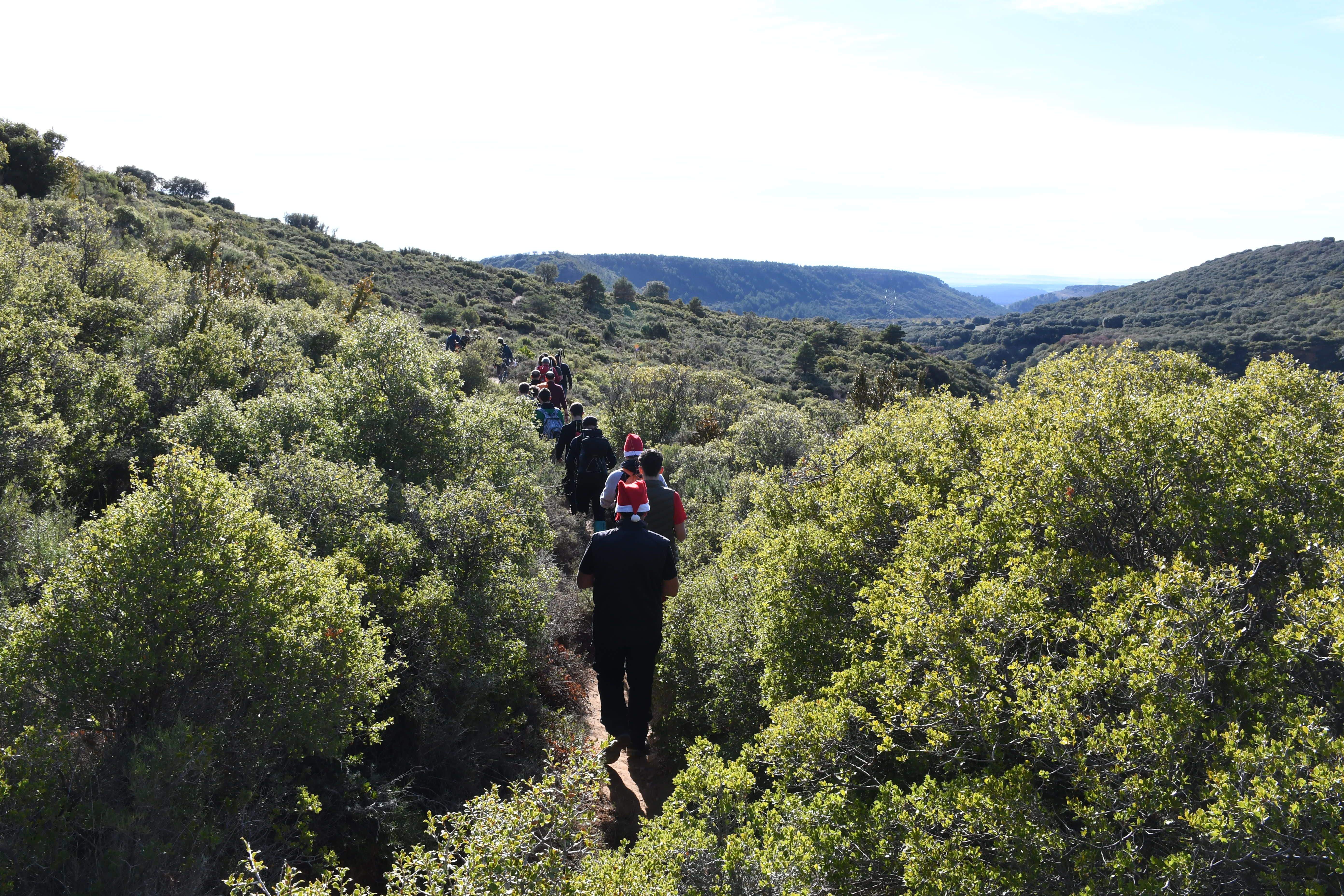 Imágenes del belén de Peña Guara 