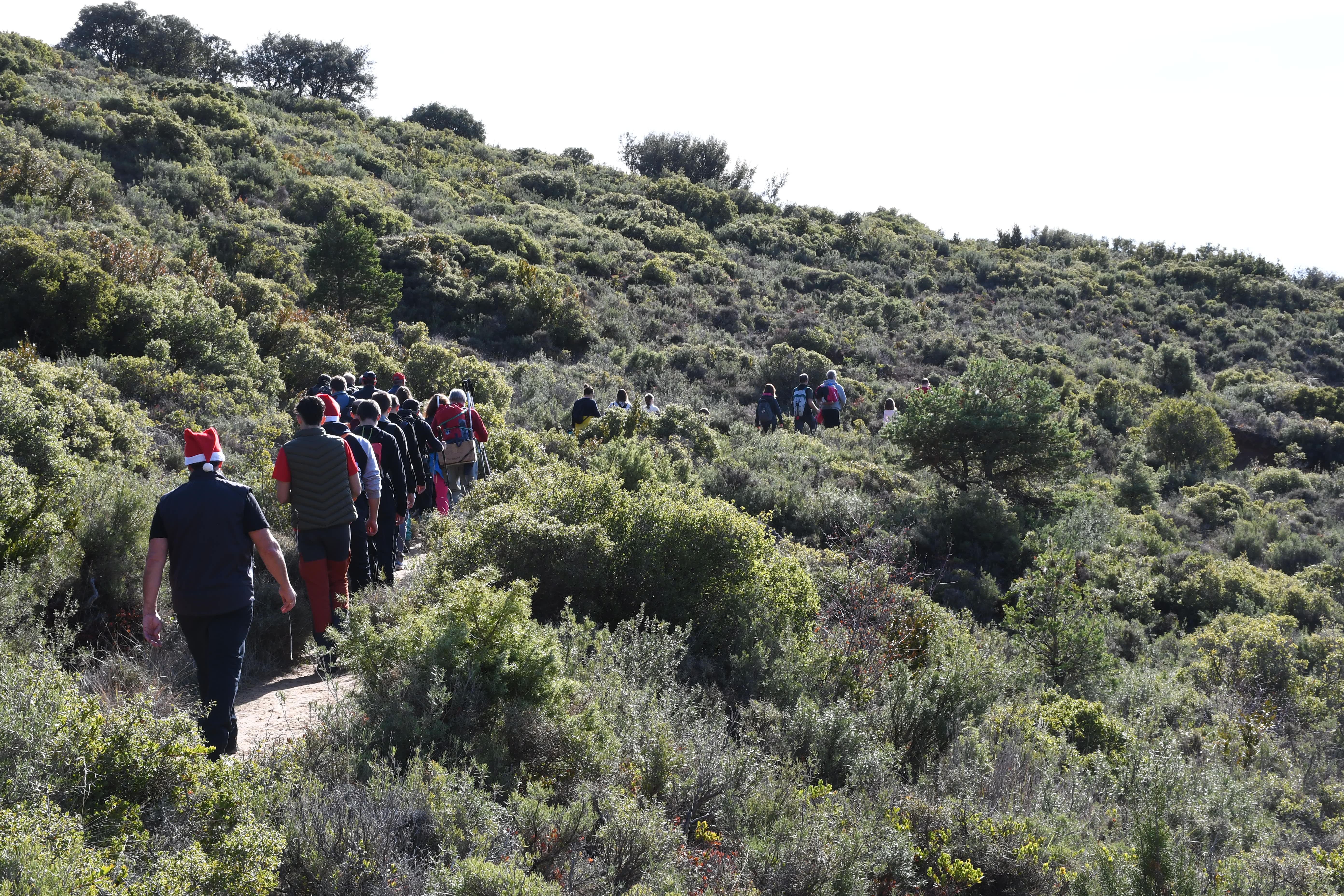 Imágenes del belén de Peña Guara 