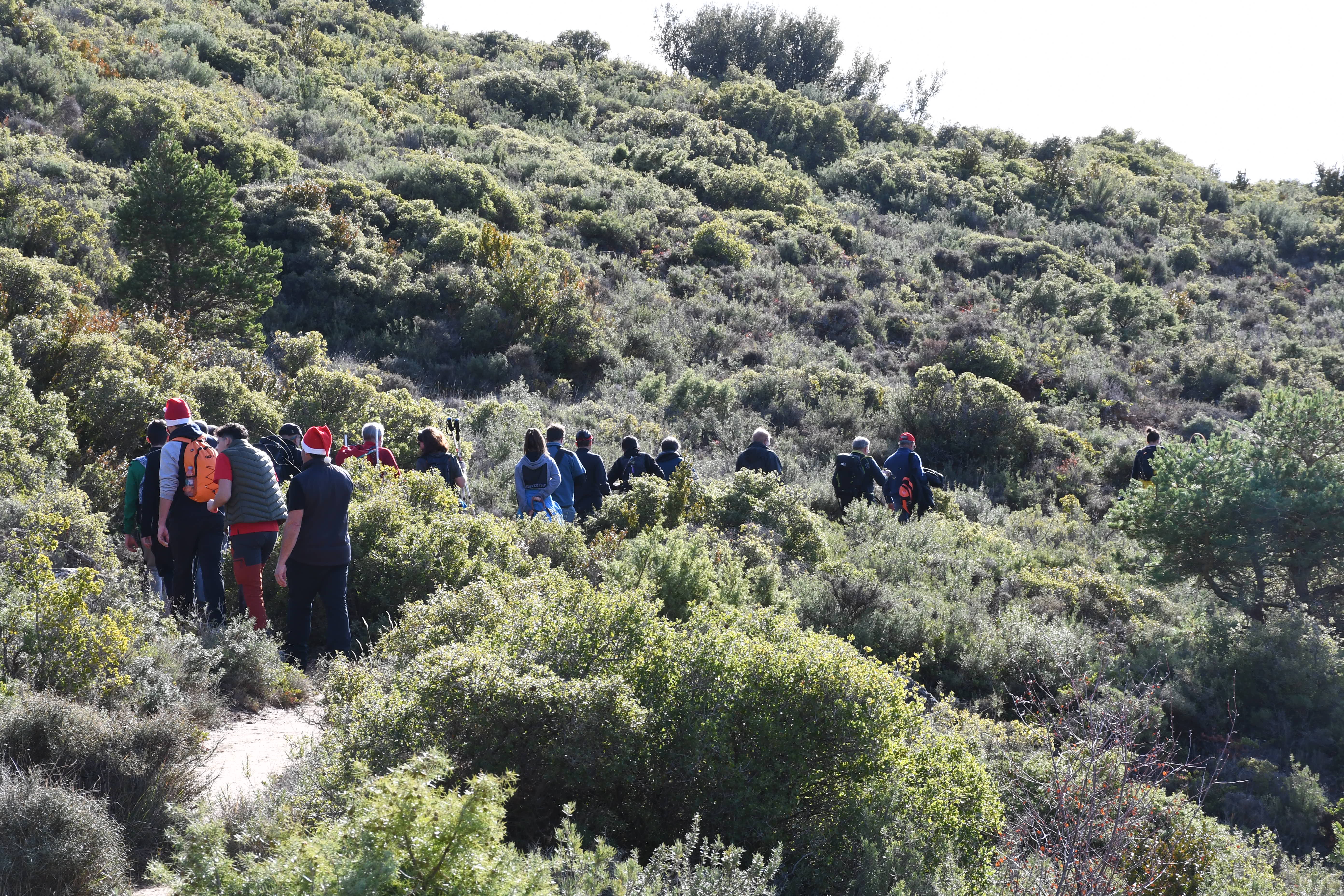 Imágenes del belén de Peña Guara 