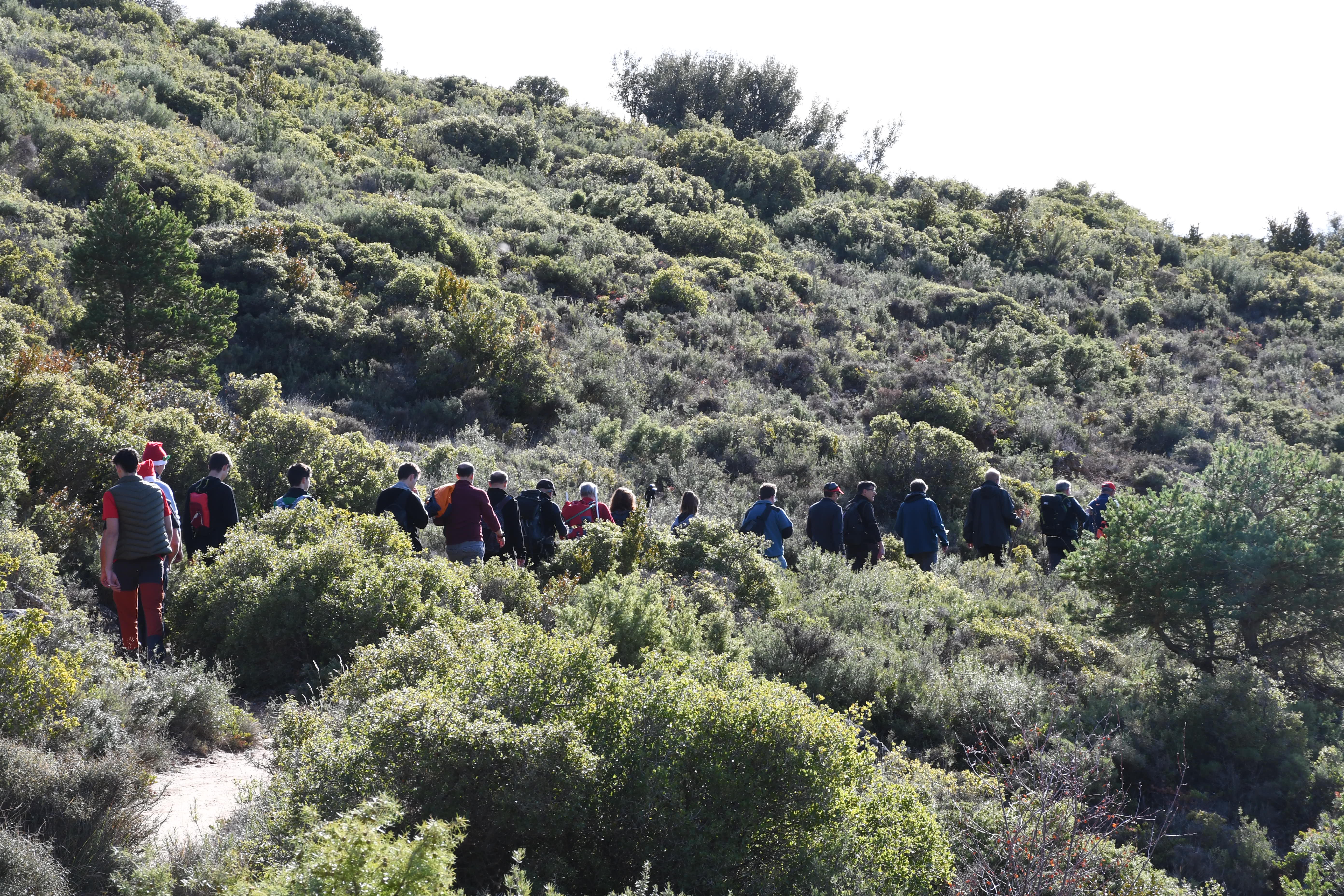 Imágenes del belén de Peña Guara 