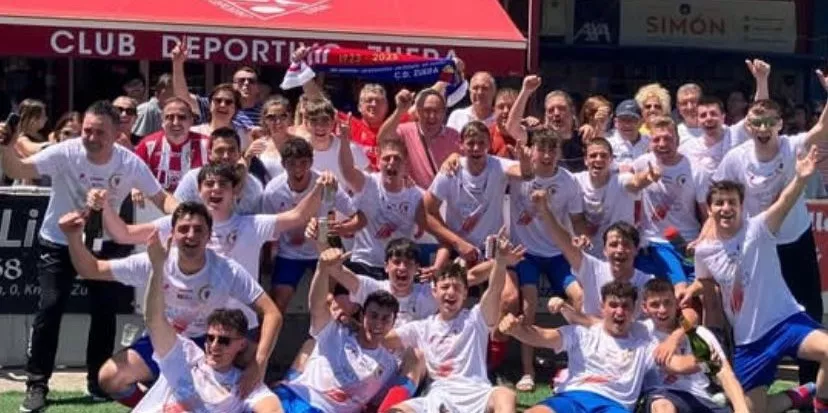 Aitor Til aúpa al Zuera B a 1ª Regional dieciséis años después