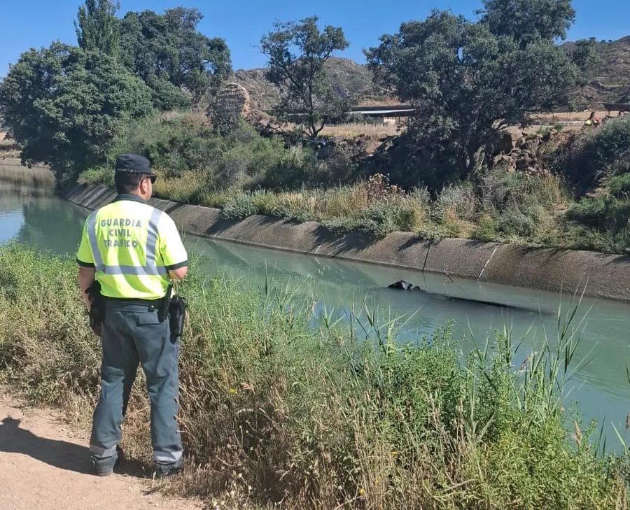 Accidente mortal en el Canal de Aragón y Cataluña.