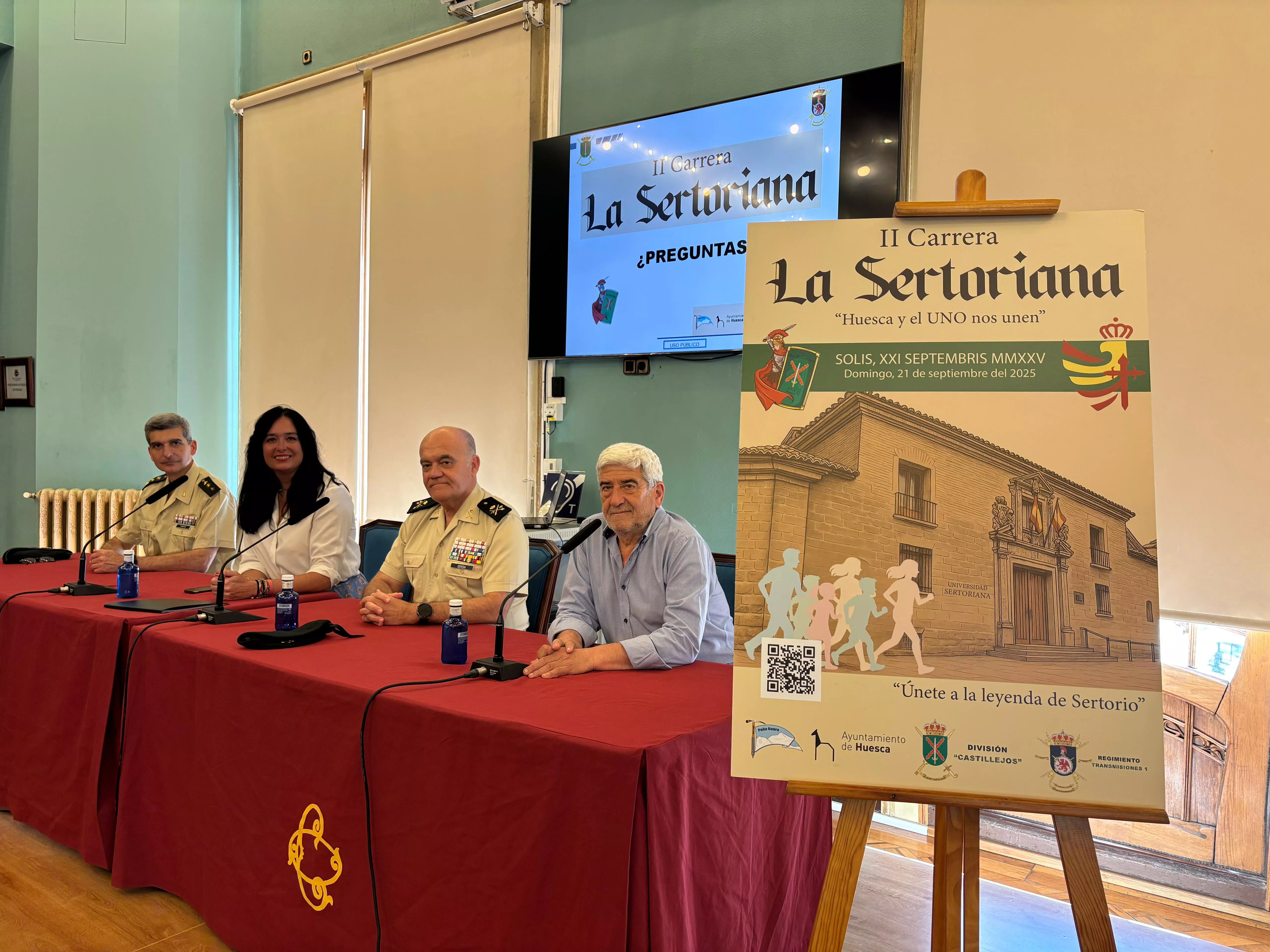 Presentación de la II Carrera La Sertoriana.