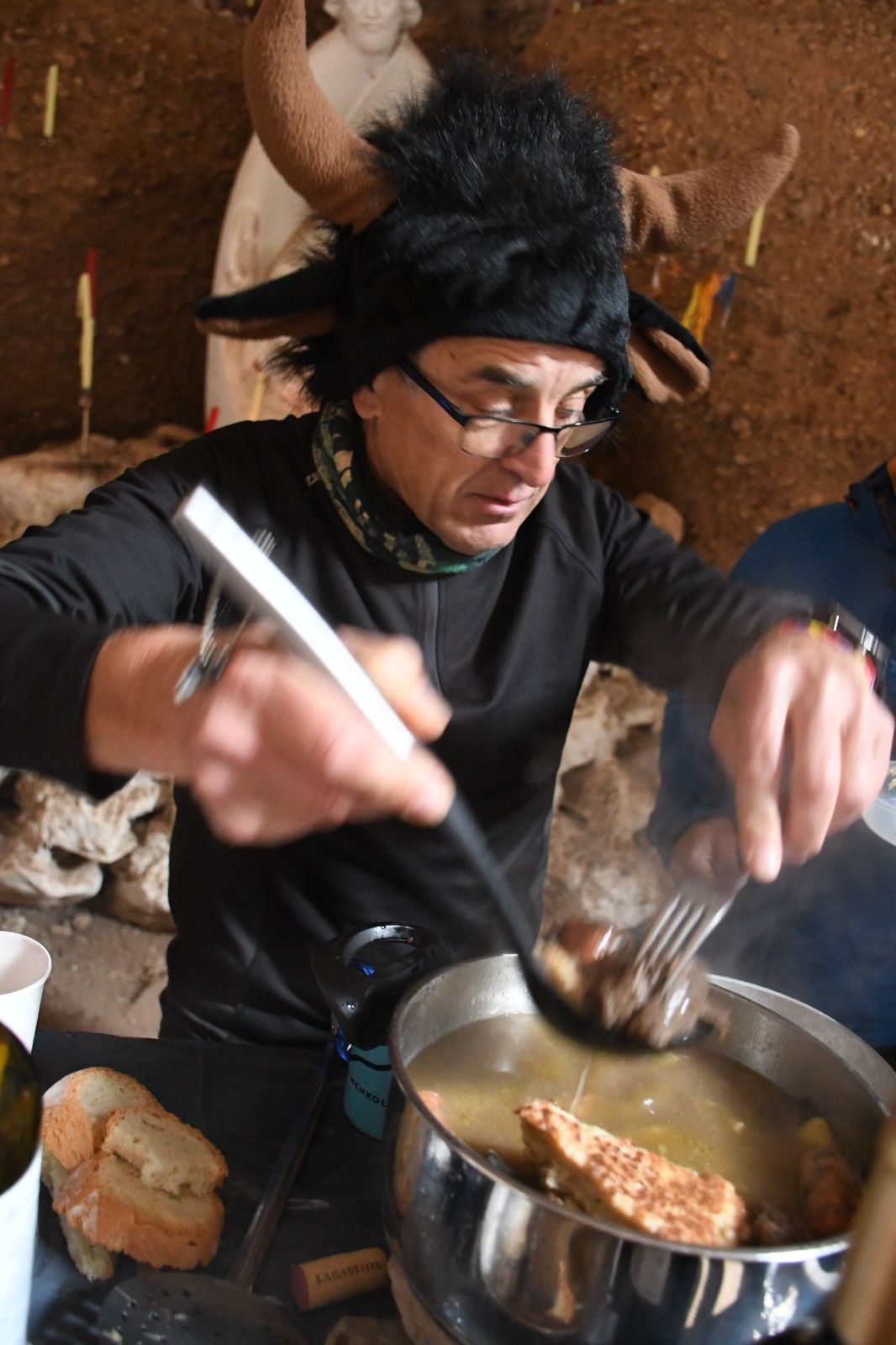 Imágenes del belén de Peña Guara 