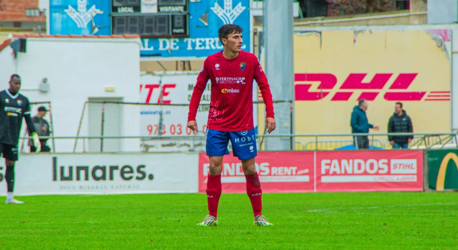 José Val, jugador del Teruel, tiene claro que "Tardienta es turolense".