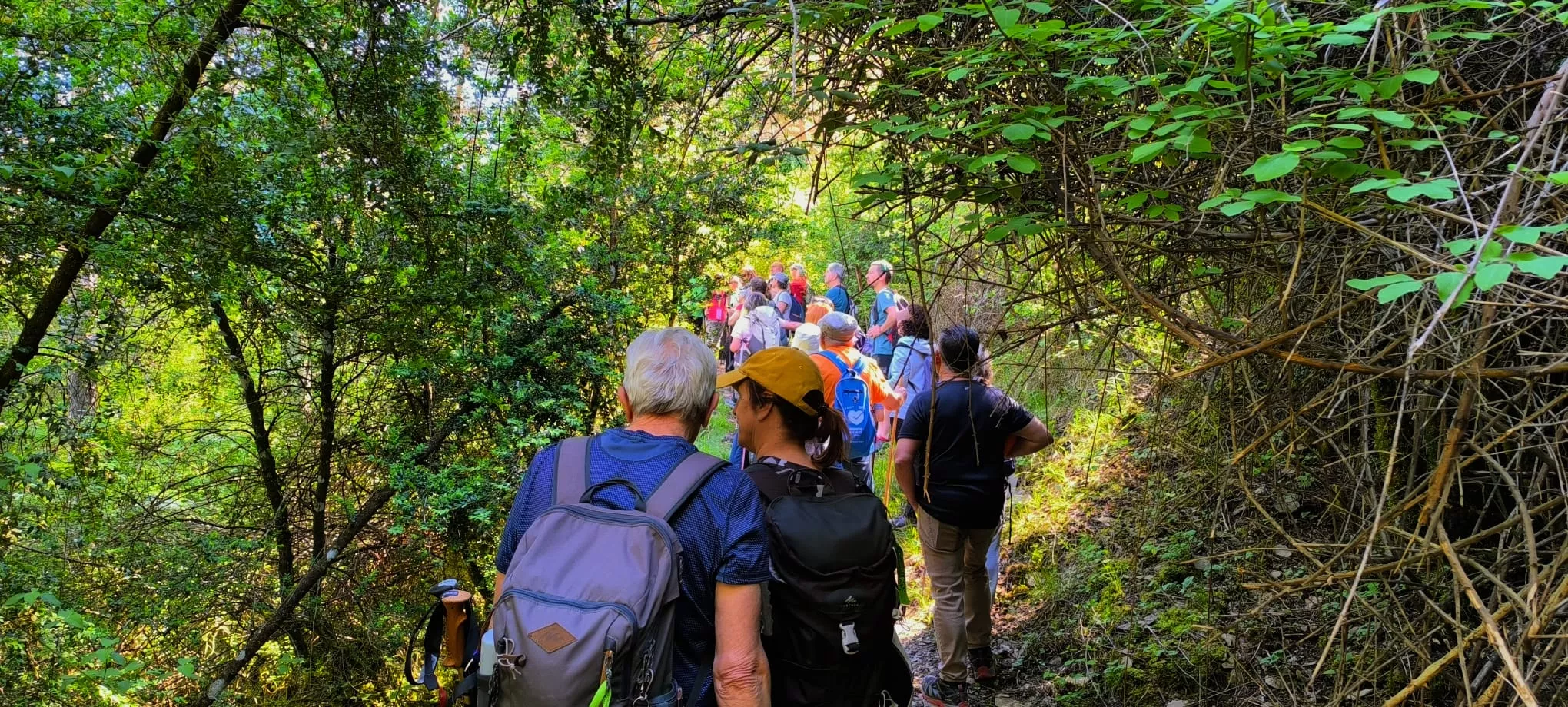 Excursión de  Deporte y Salud+55 por ermitas del Serrablo. Foto Joaquín Santafé