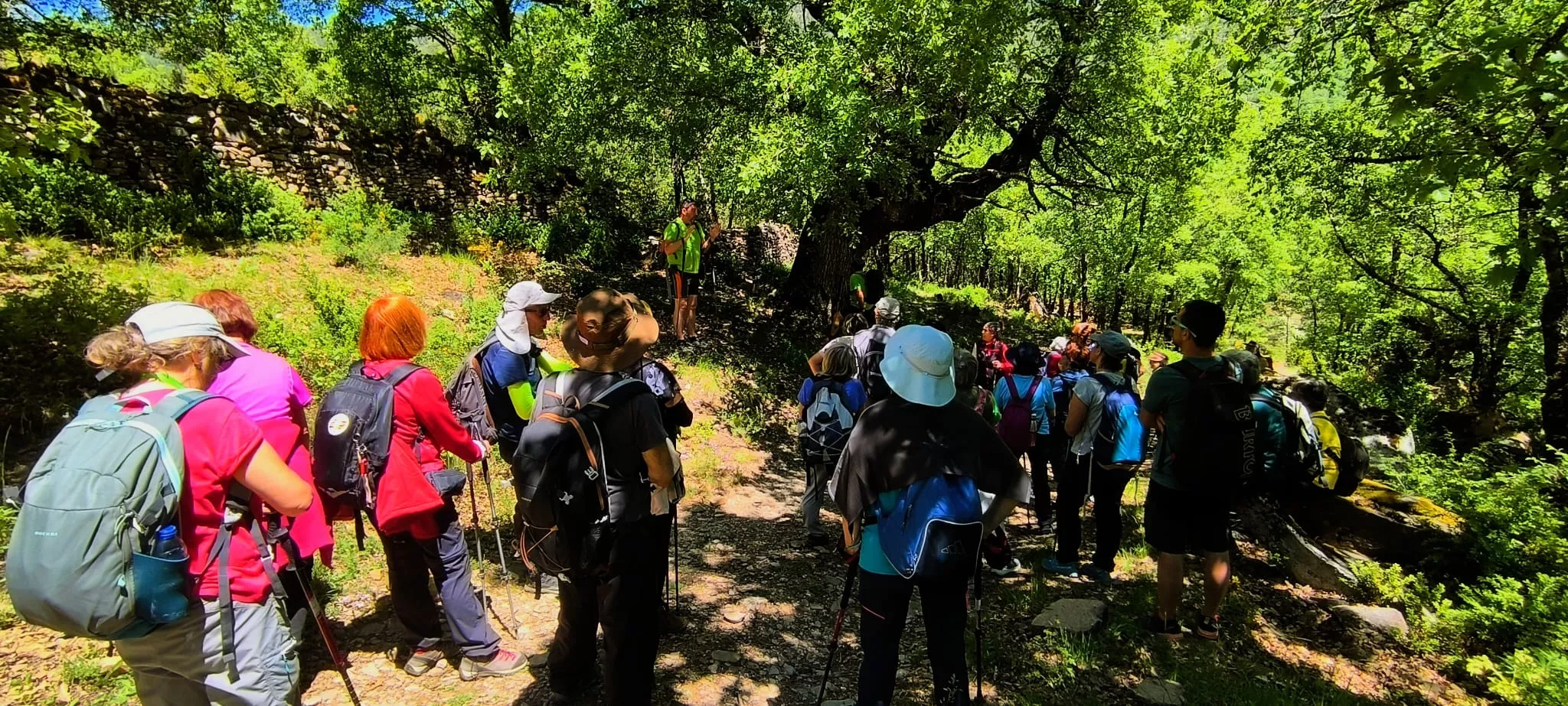Excursión de  Deporte y Salud+55 por ermitas del Serrablo. Foto Joaquín Santafé