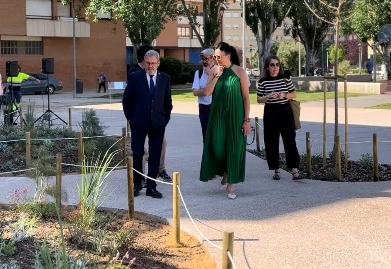 Finaliza una nueva fase del Parque San Martín de Huesca.