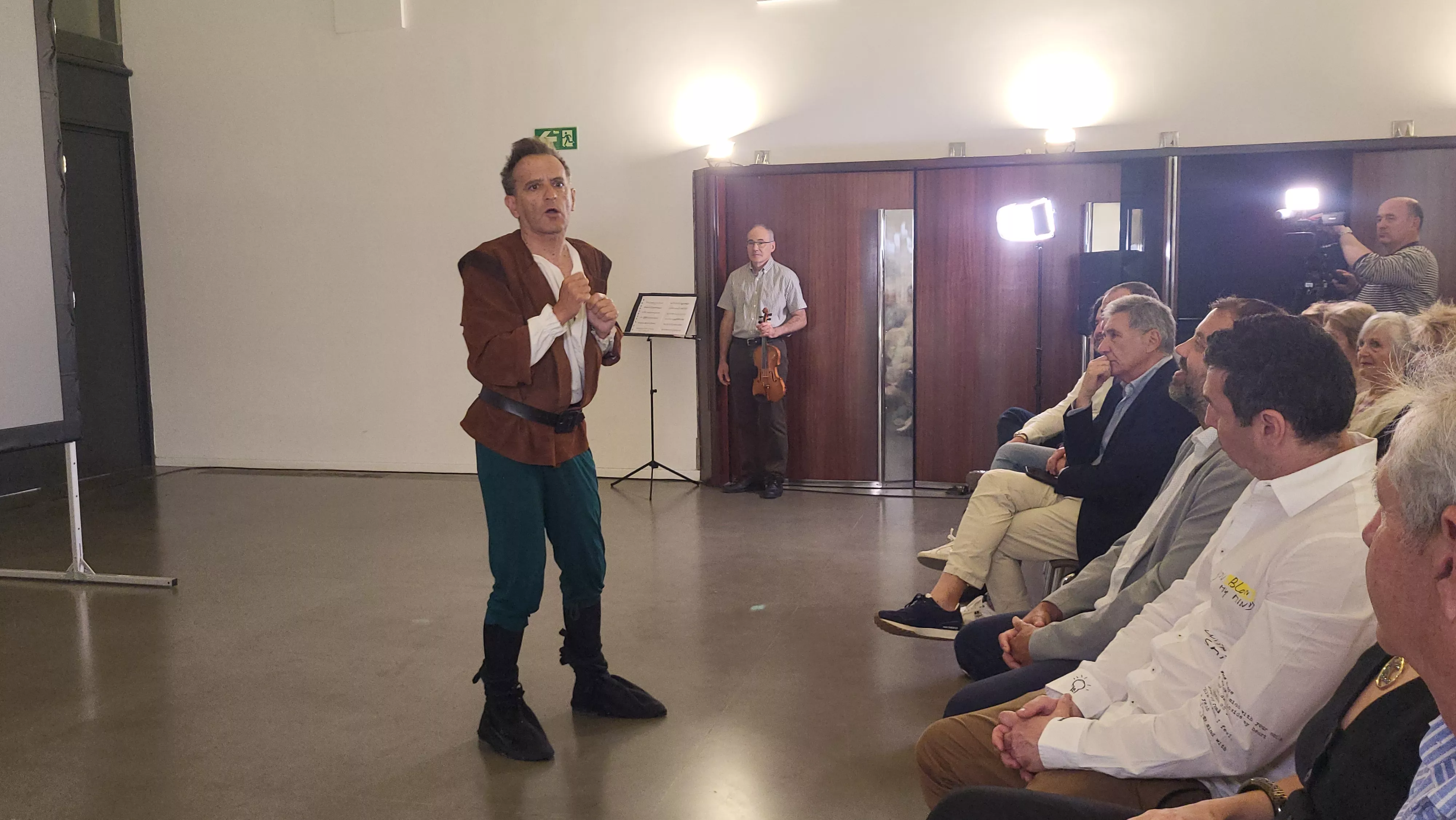 Presentación de la nueva temporada del Corral de Comedias de Robres. Foto Mercedes Manterola