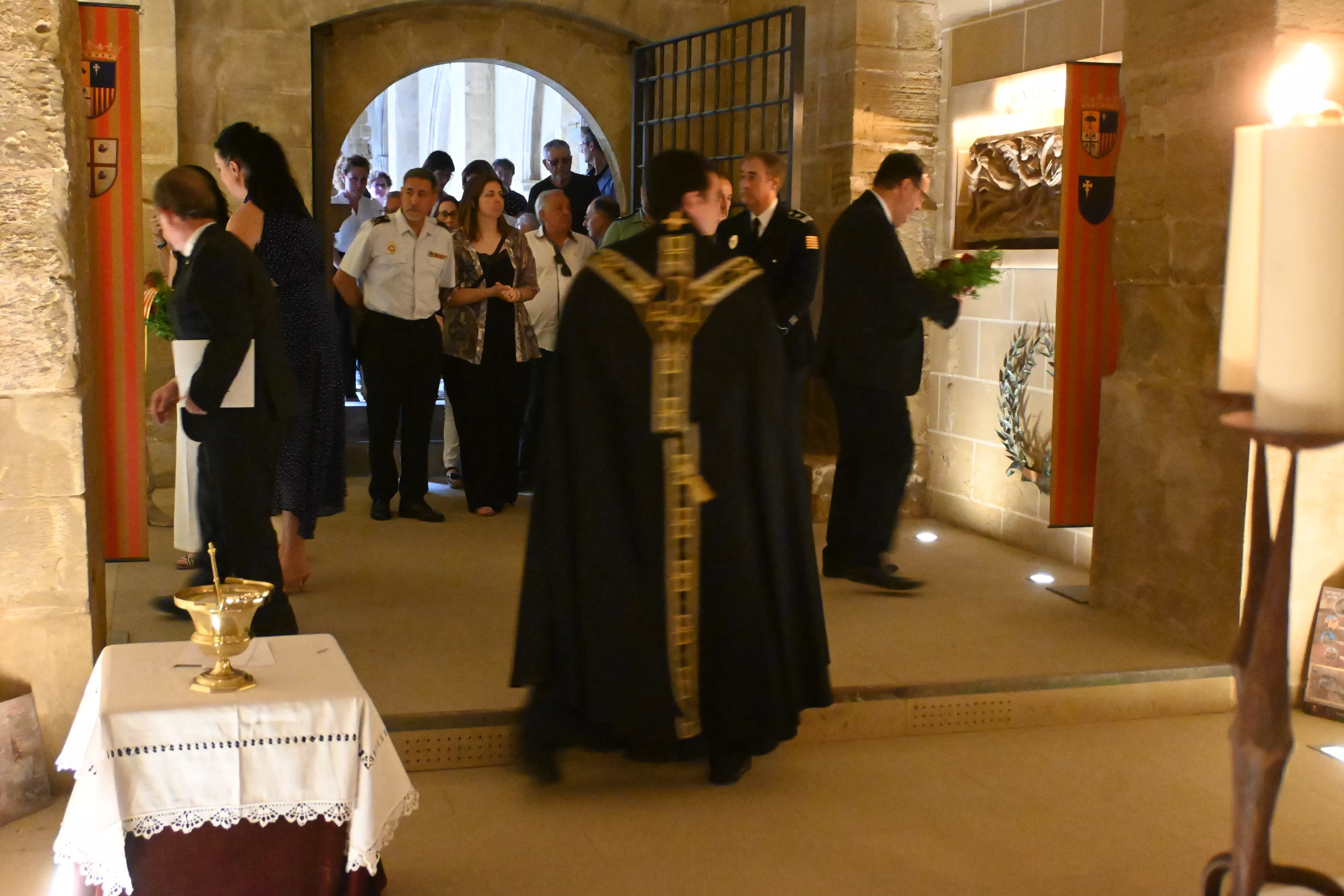 Homenaje a los Reyes de Aragón. Foto Carlos Jalle