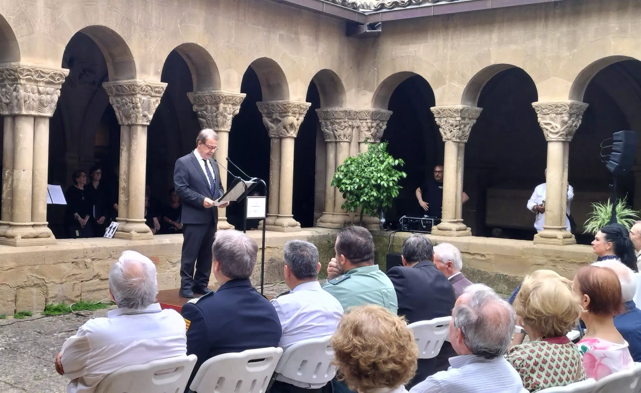 Homenaje a los Reyes de Aragón. Foto Carlos Jalle