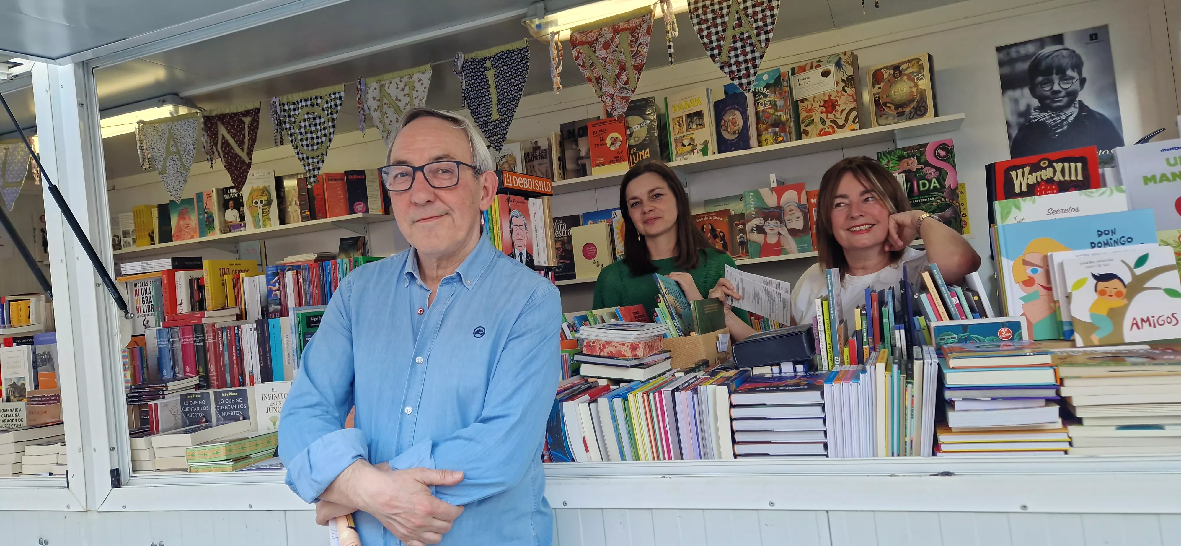Inauguración de la 41 Feria del Libro de Huesca. Foto Myriam Martínez