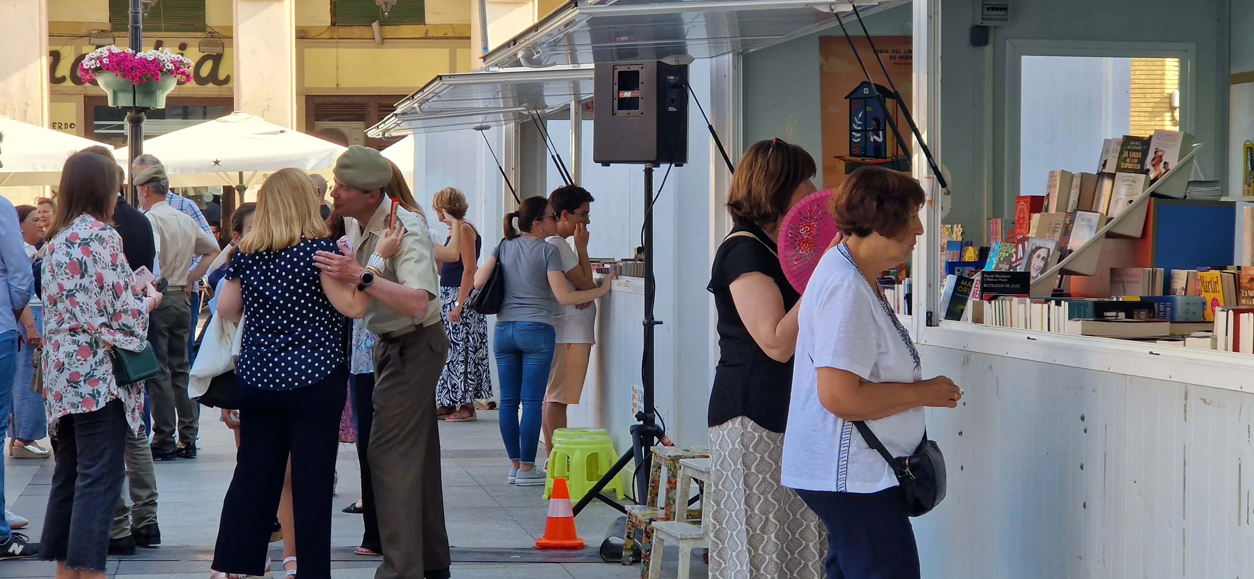 Inauguración de la 41 Feria del Libro de Huesca. Foto Myriam Martínez