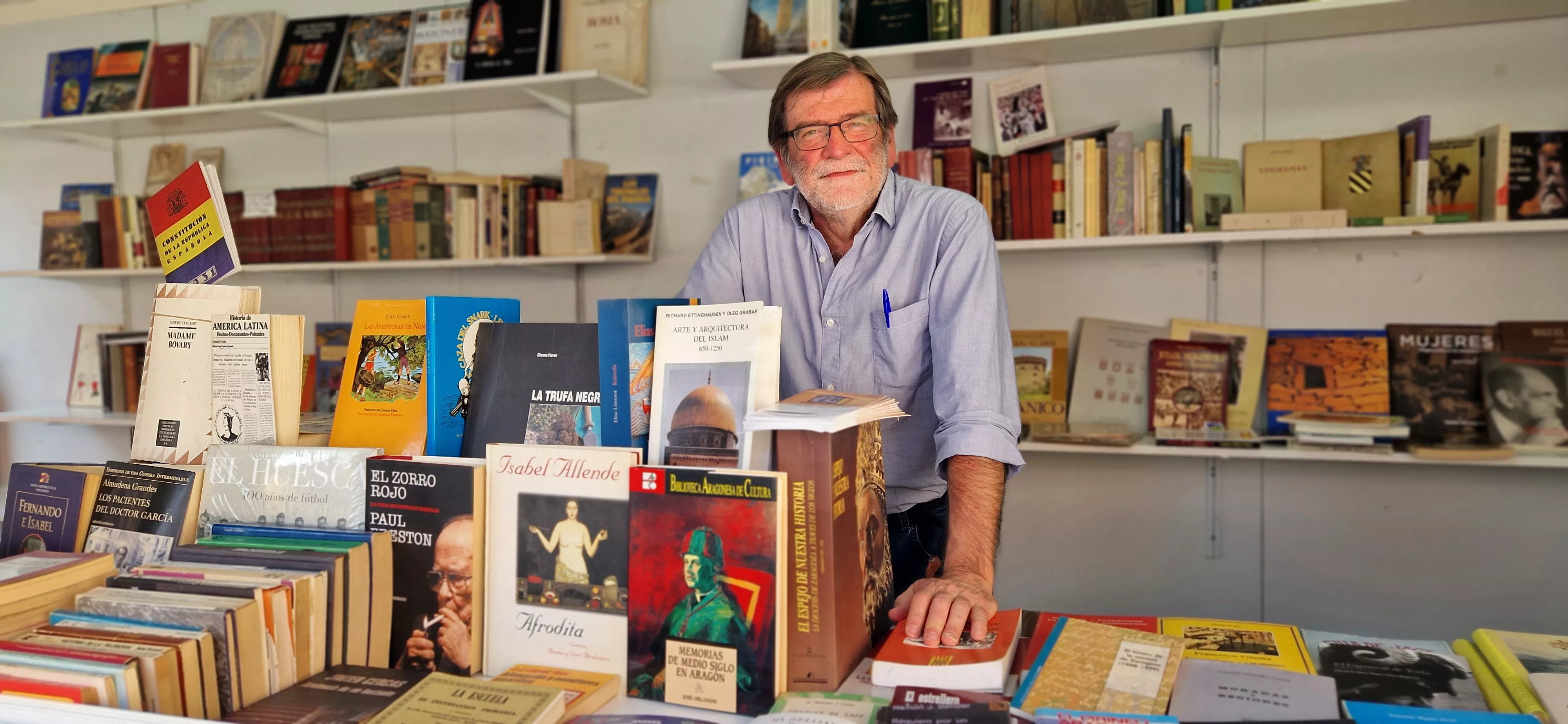 Inauguración de la 41 Feria del Libro de Huesca. Foto Myriam Martínez