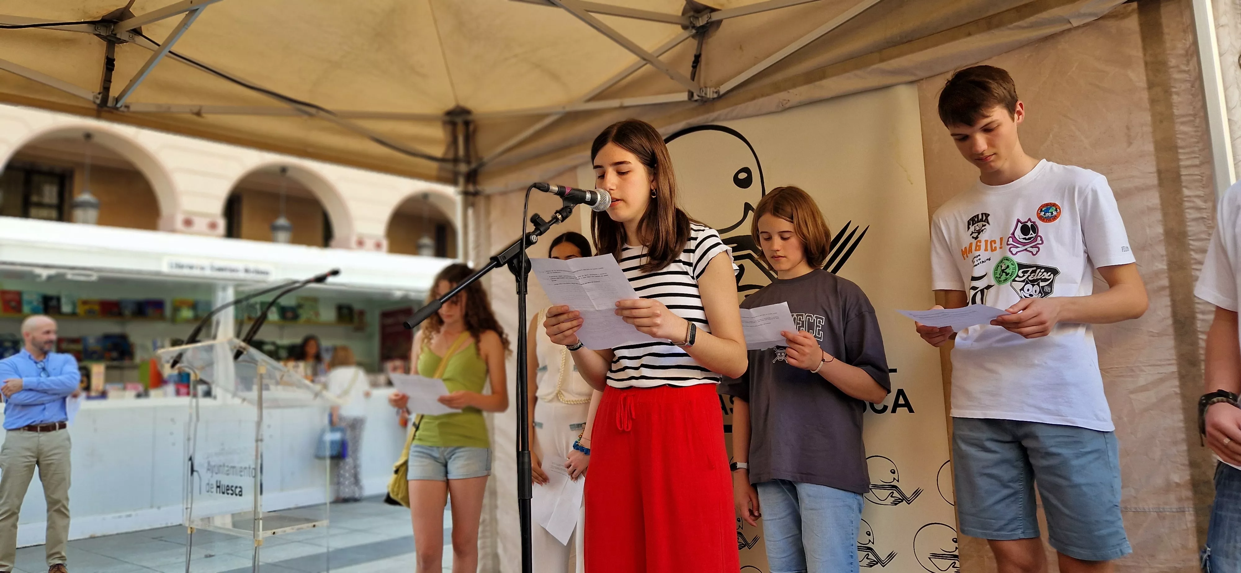 Club Comelibros y Bibliotecas Municipales. Foto Myriam Martínez