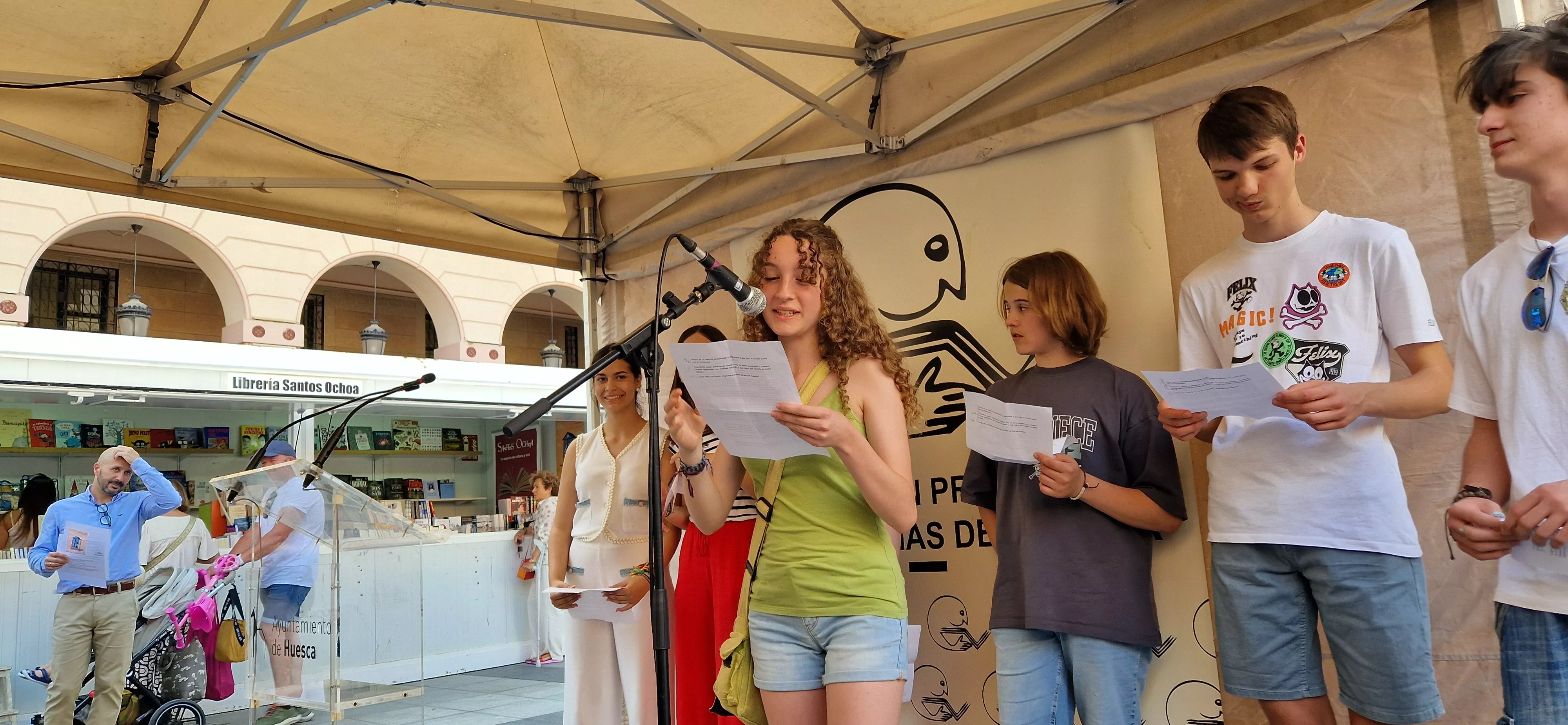 Club Comelibros y Bibliotecas Municipales. Foto Myriam Martínez