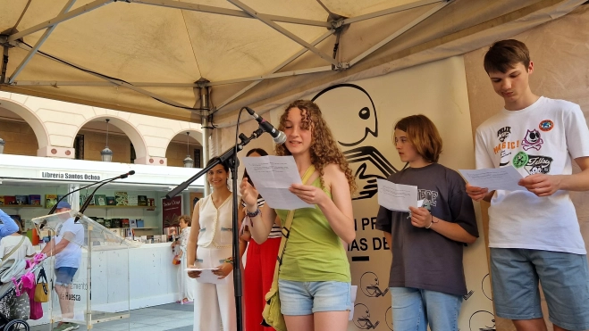 Club Comelibros y Bibliotecas Municipales. Foto Myriam Martínez