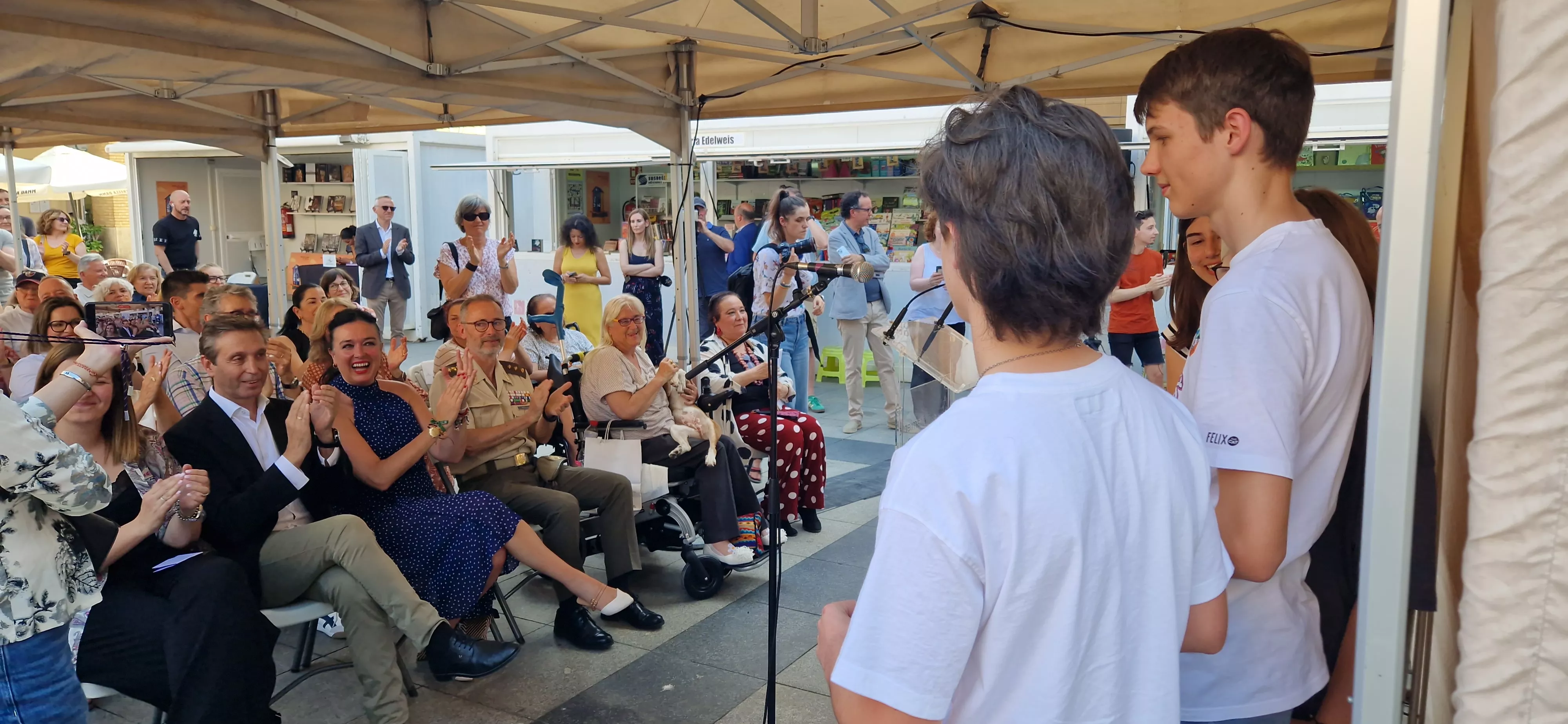 Club Comelibros y Bibliotecas Municipales. Foto Myriam Martínez