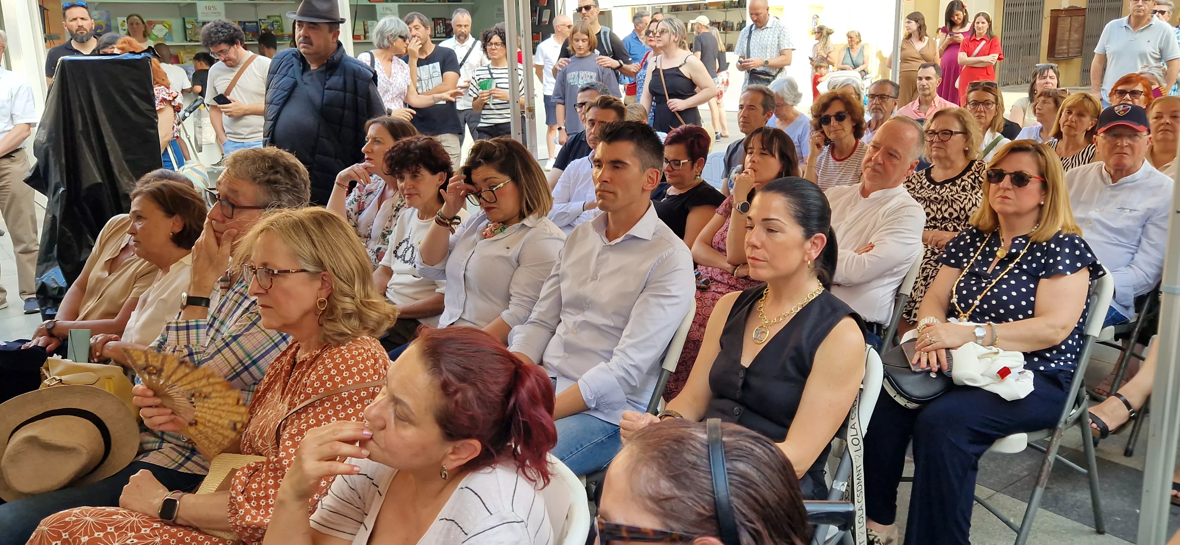 Inauguración de la 41 Feria del Libro de Huesca. Foto Myriam Martínez