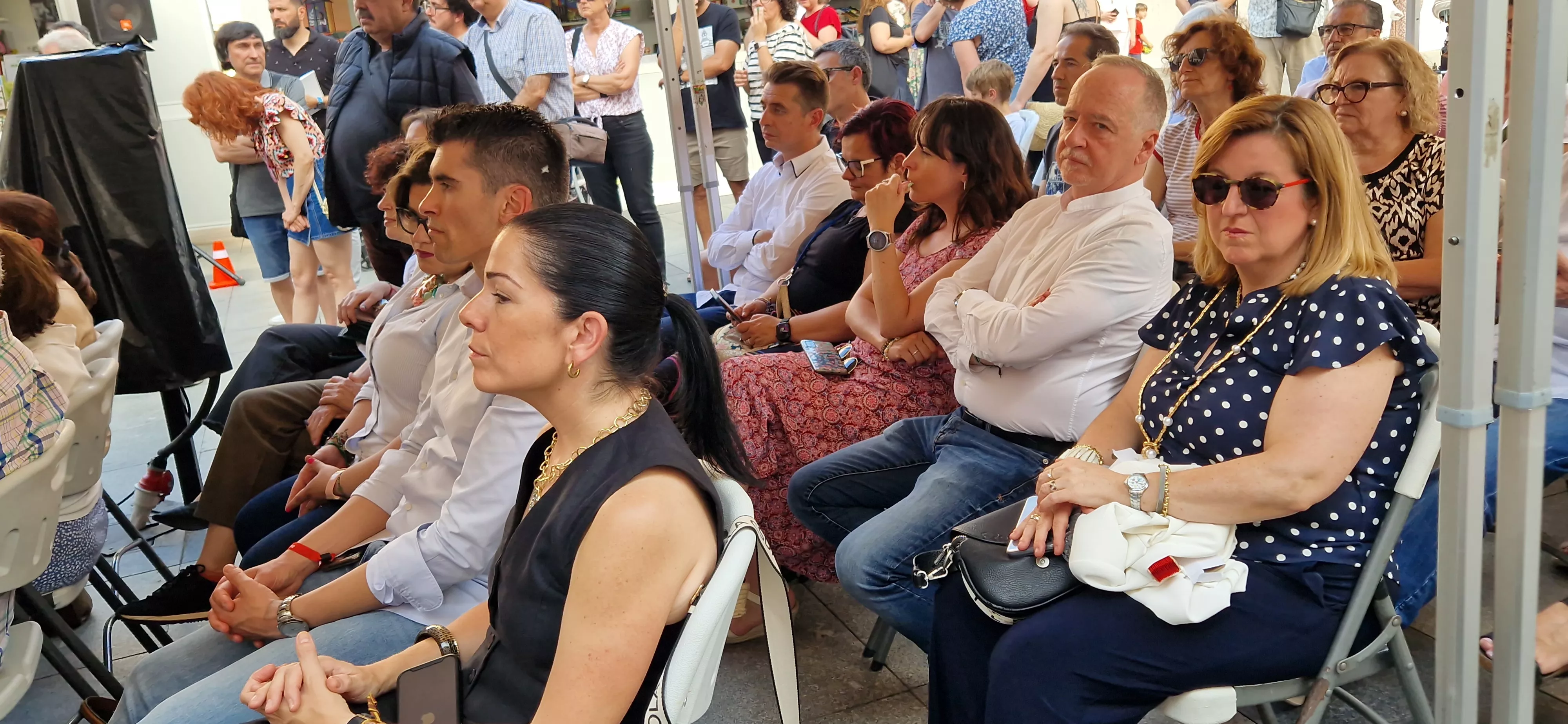 Inauguración de la 41 Feria del Libro de Huesca. Foto Myriam Martínez