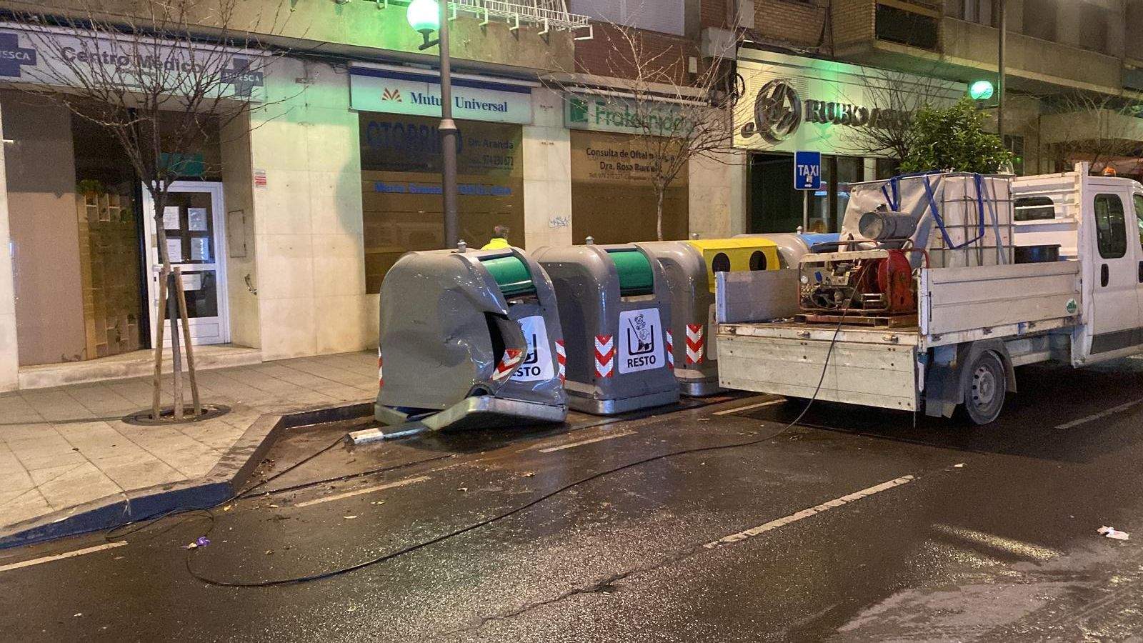 Accidente en la calle Zaragoza 