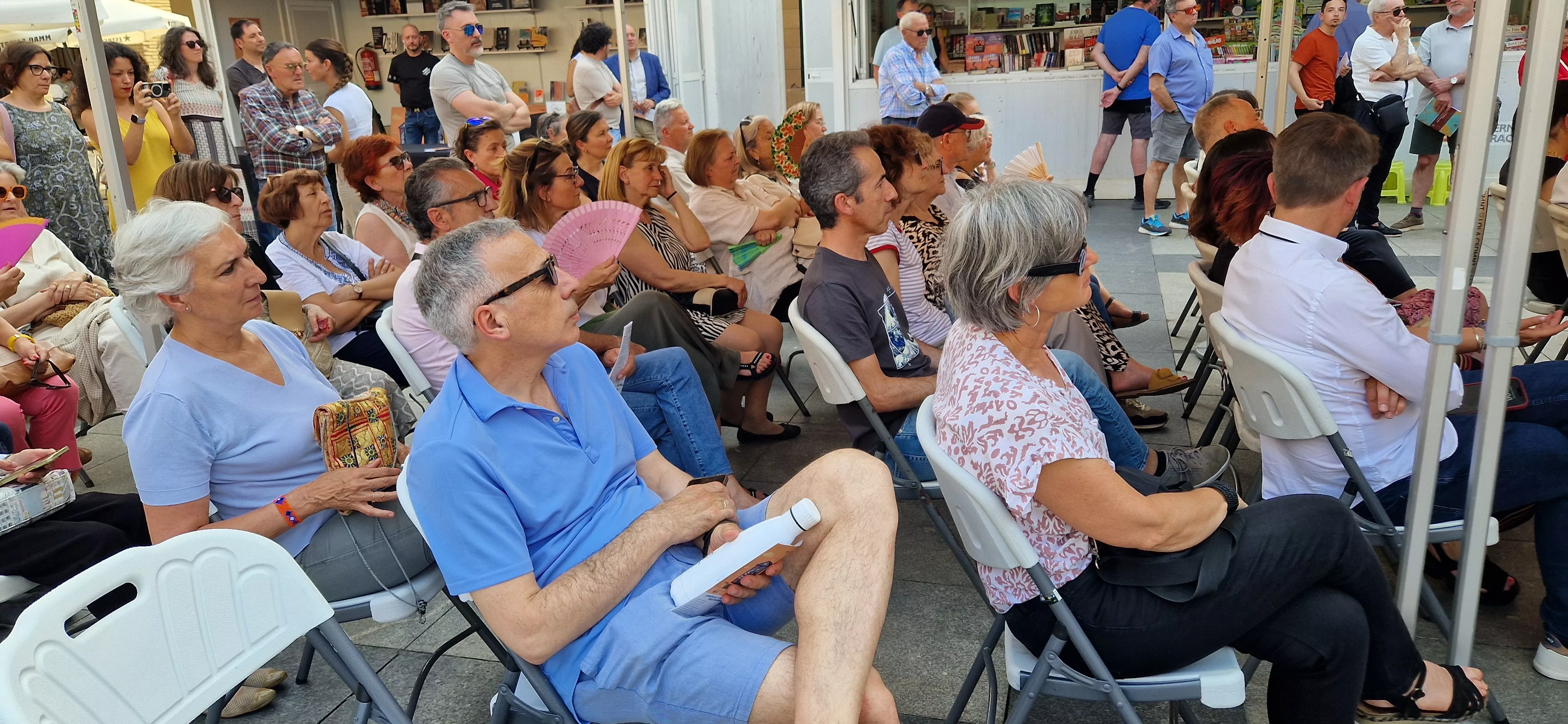 Inauguración de la 41 Feria del Libro de Huesca. Foto Myriam Martínez