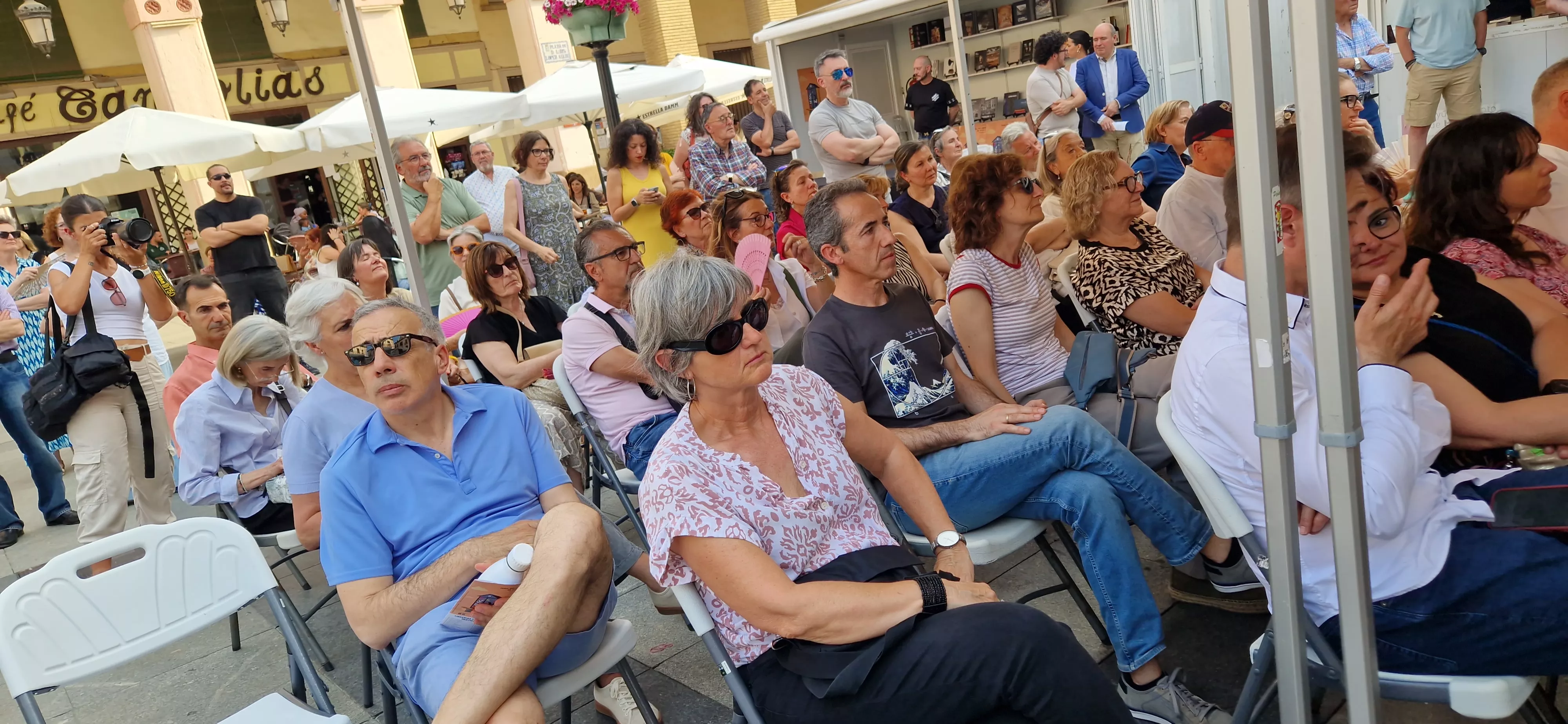 Inauguración de la 41 Feria del Libro de Huesca. Foto Myriam Martínez