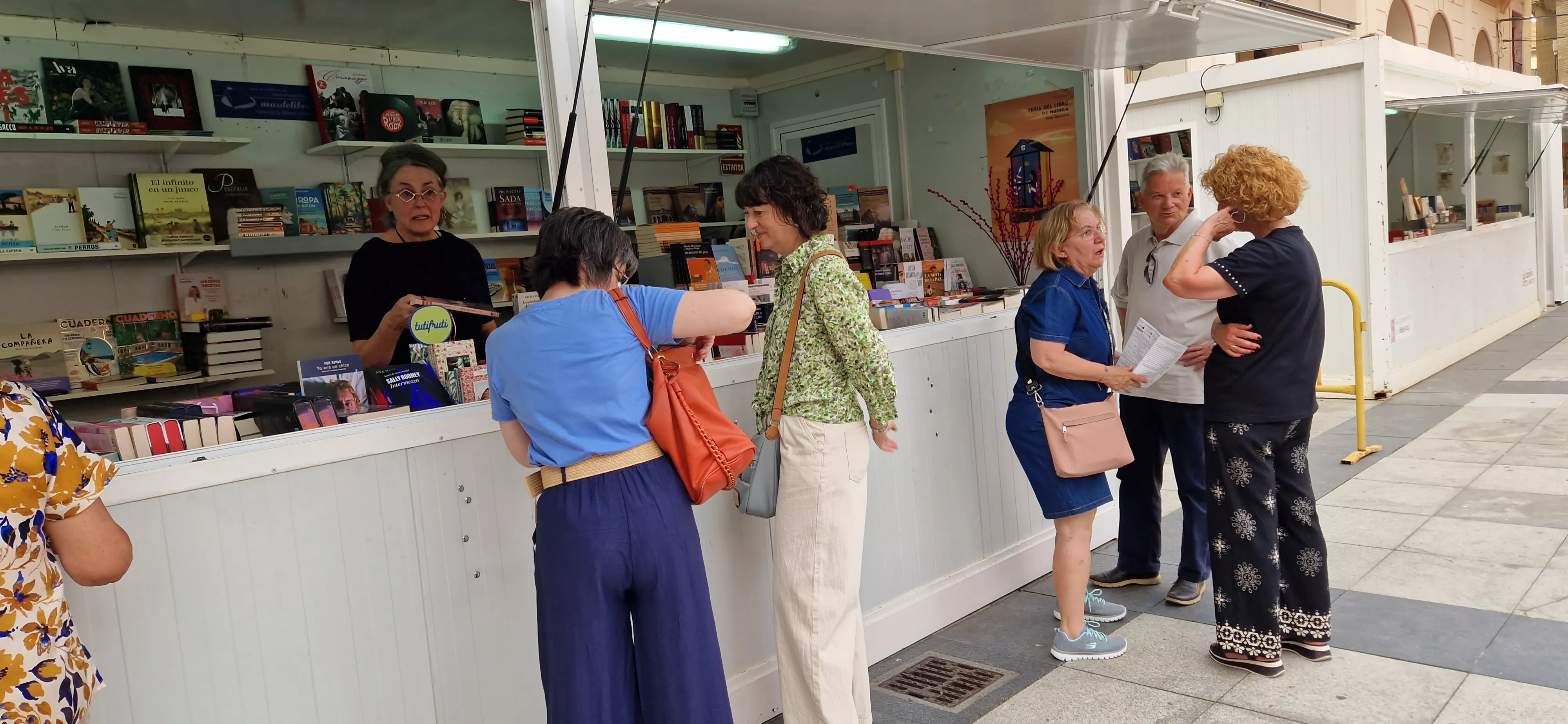 Inauguración de la 41 Feria del Libro de Huesca. Foto Myriam Martínez