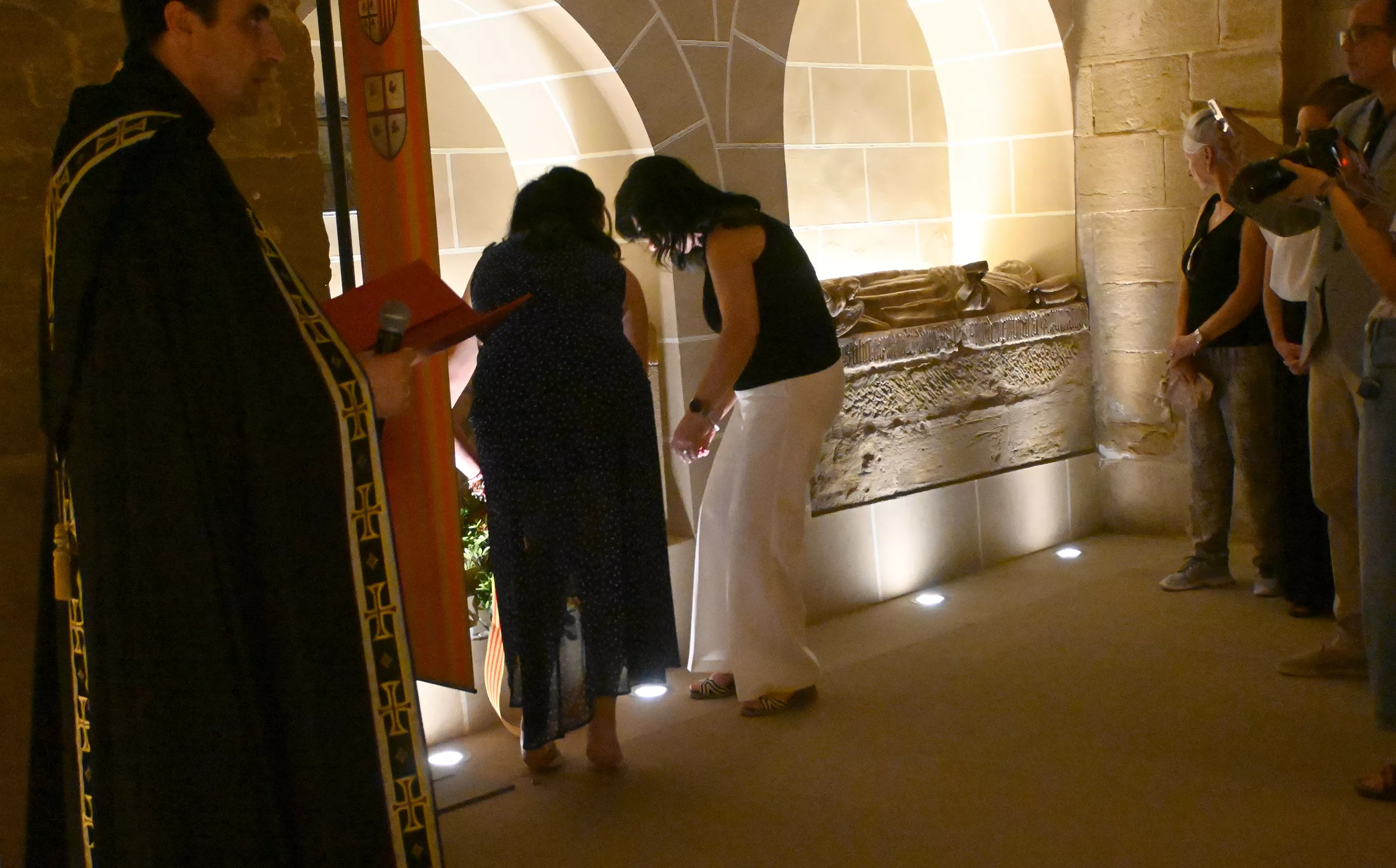 Homenaje a los Reyes de Aragón. Foto Carlos Jalle