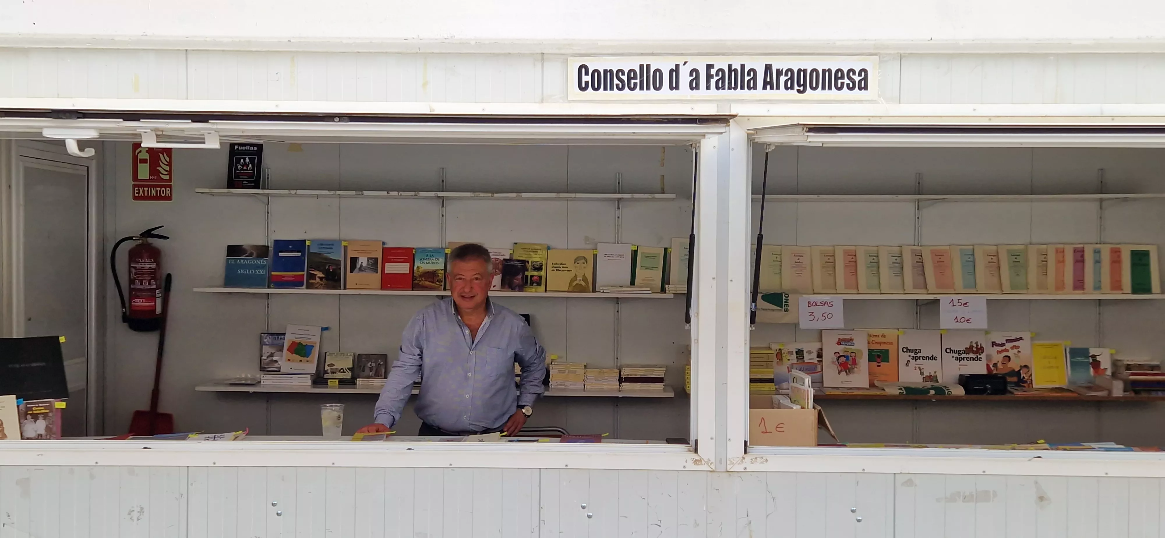 Inauguración de la 41 Feria del Libro de Huesca. Foto Myriam Martínez