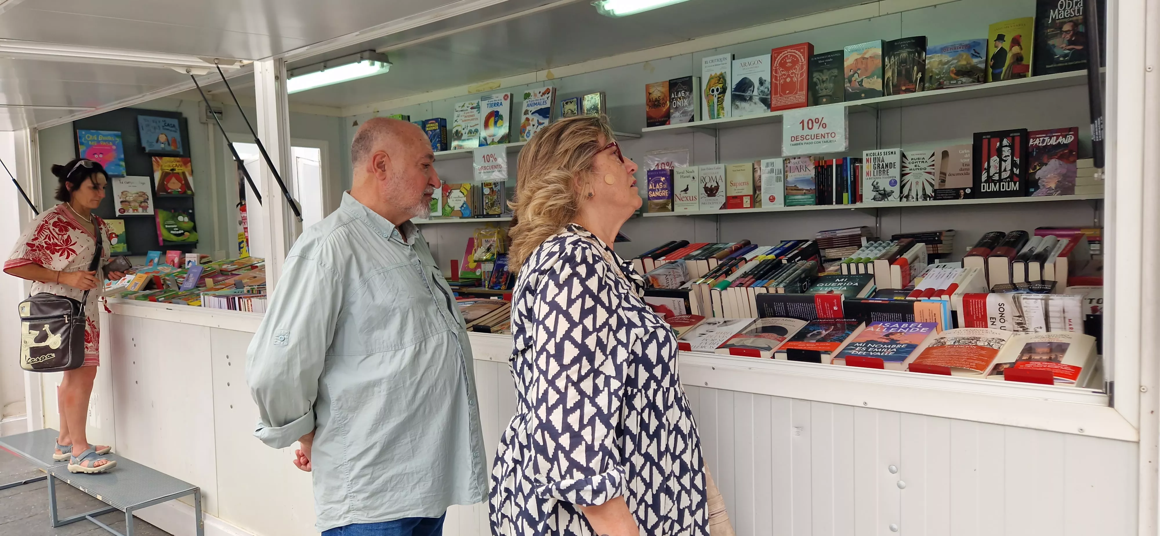 Inauguración de la 41 Feria del Libro de Huesca. Foto Myriam Martínez