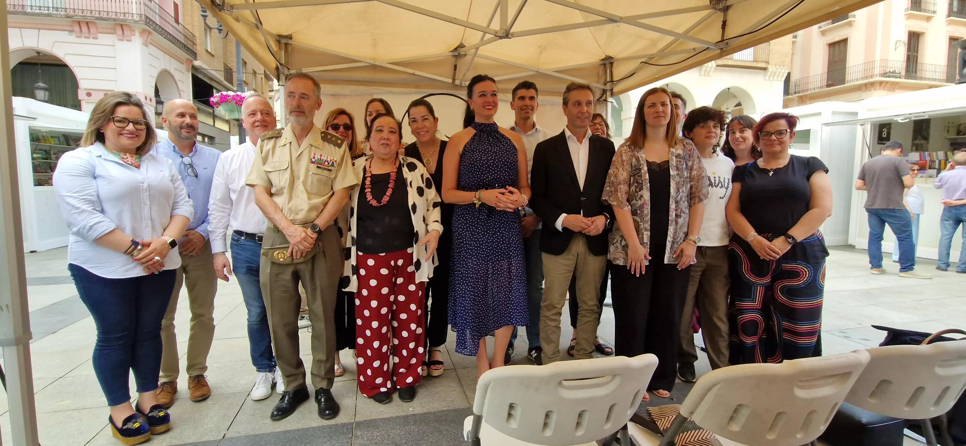Inauguración de la 41 Feria del Libro de Huesca. Foto Myriam Martínez