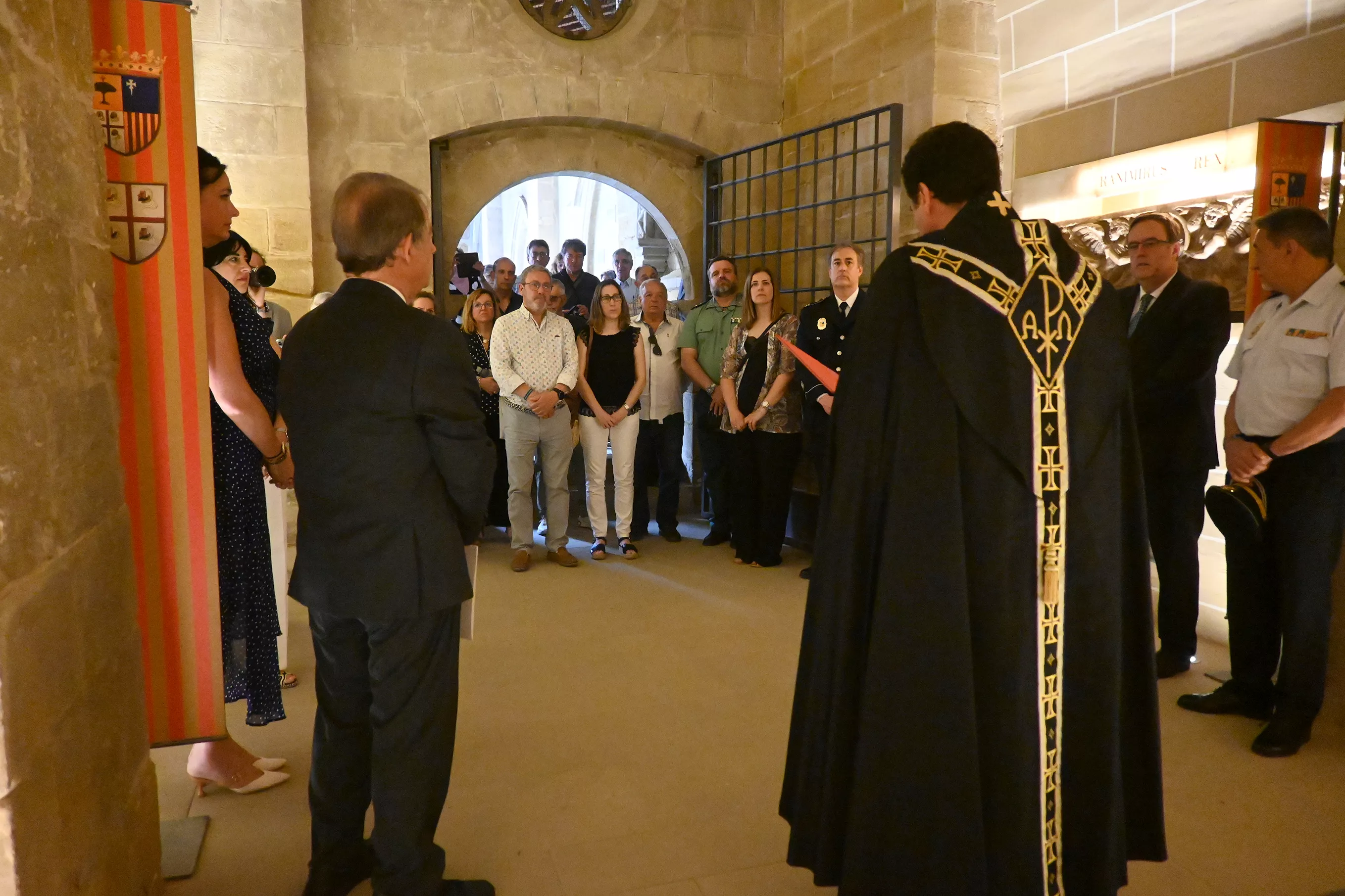 Homenaje a los Reyes de Aragón. Foto Carlos Jalle