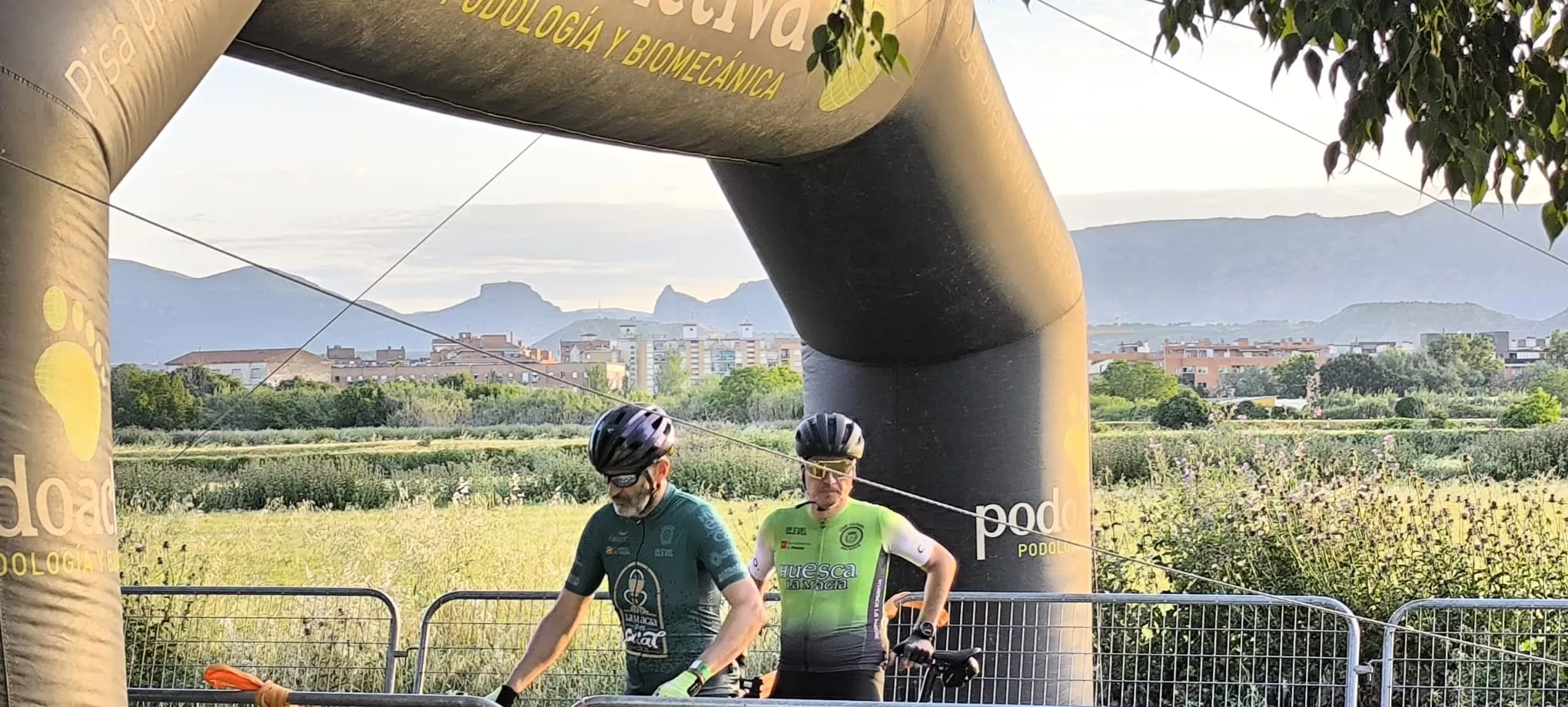 Carrera ciclista del Grial. Foto Joaquín Santafé