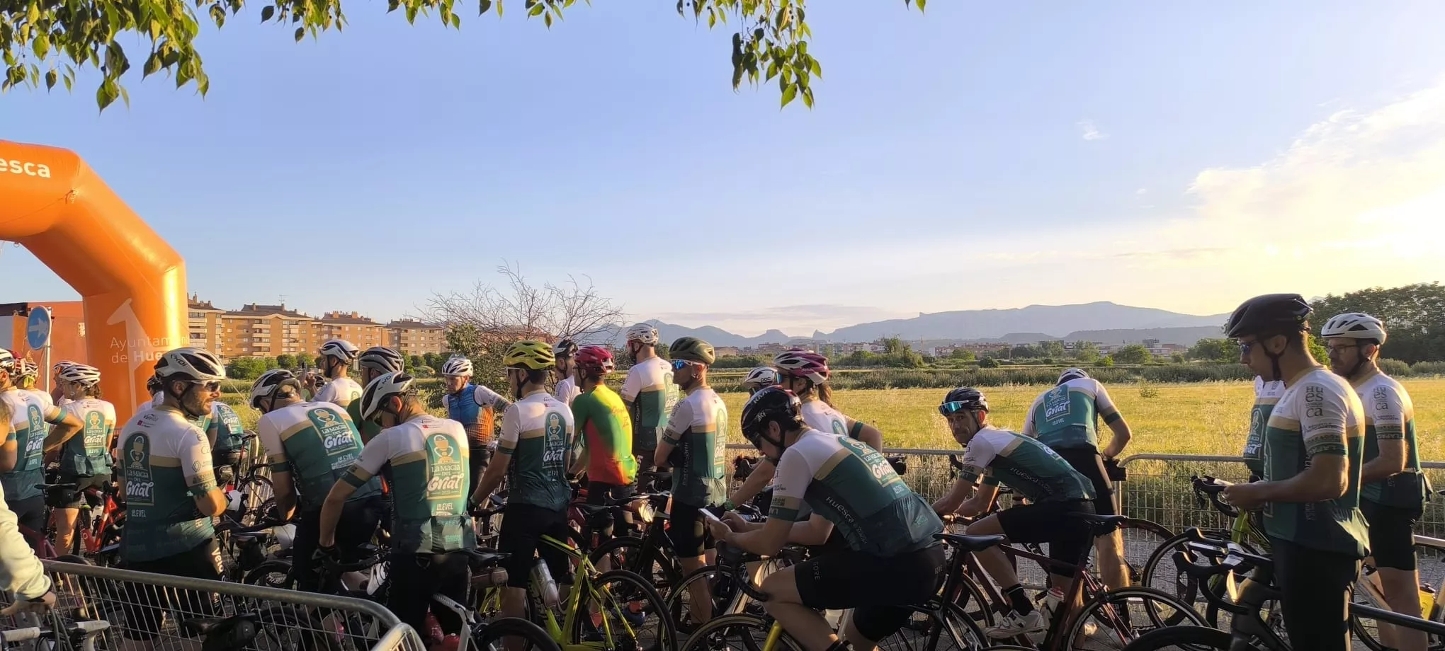 Carrera ciclista del Grial. Foto Joaquín Santafé