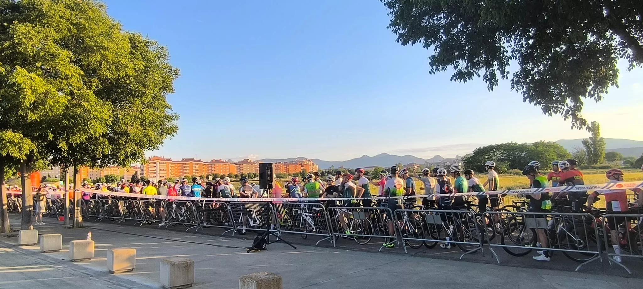 Carrera ciclista del Grial. Foto Joaquín Santafé