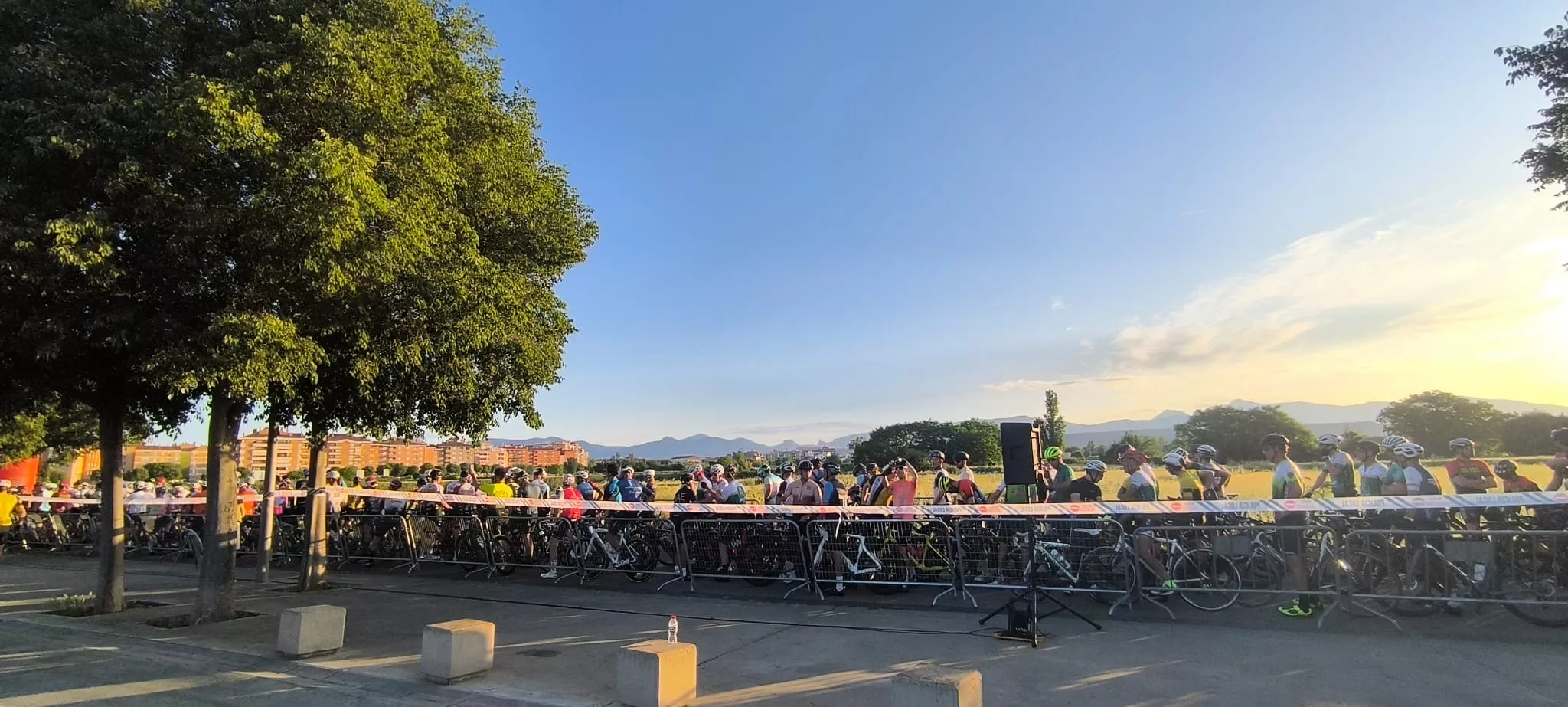Carrera ciclista del Grial. Foto Joaquín Santafé