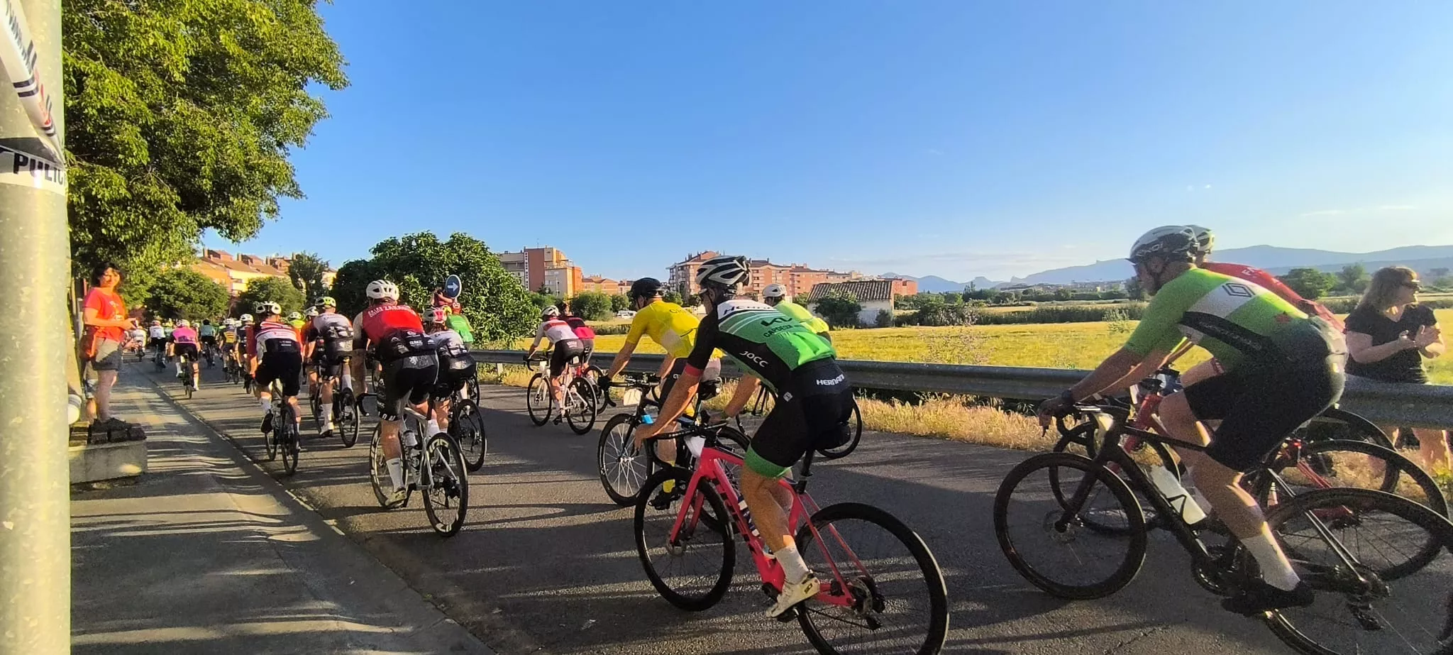 Carrera ciclista del Grial. Foto Joaquín Santafé