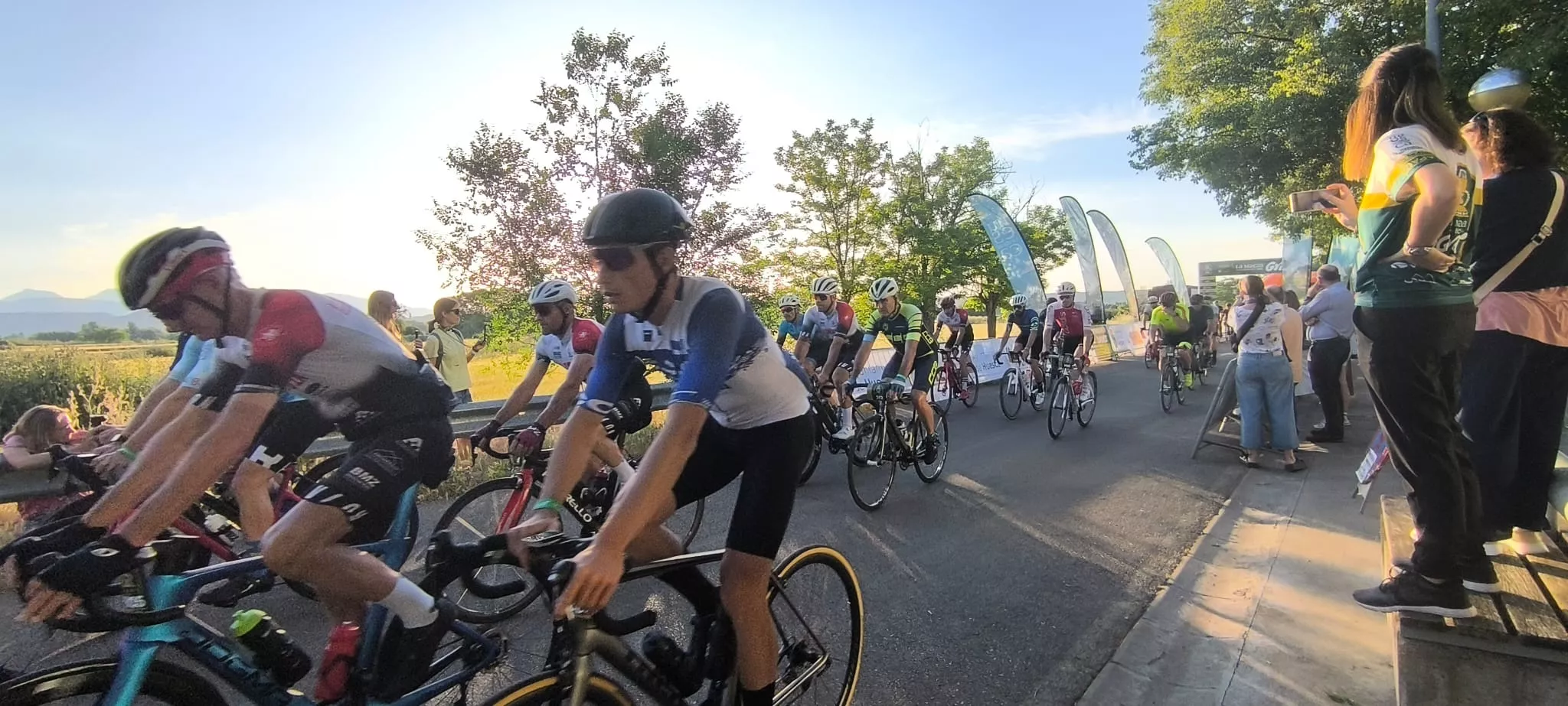 Carrera ciclista del Grial. Foto Joaquín Santafé
