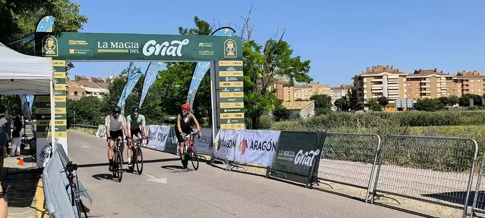 Carrera ciclista del Grial. Foto Joaquín Santafé