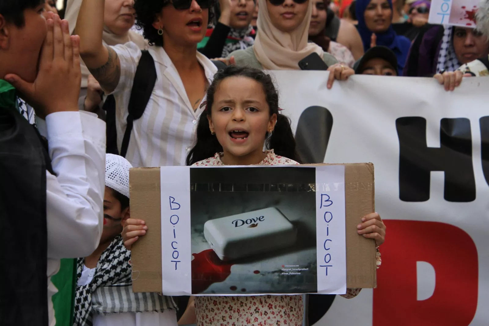  Manifestación convocada por 'Huesca con Palestina'. Foto Carlos Neofato