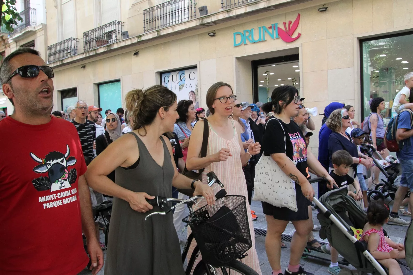  Manifestación convocada por 'Huesca con Palestina'. Foto Carlos Neofato