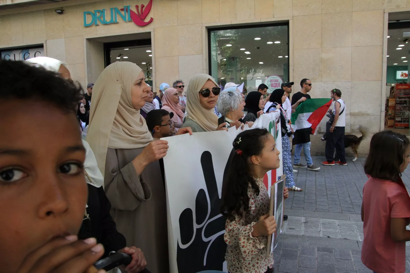  Manifestación convocada por 'Huesca con Palestina'. Foto Carlos Neofato