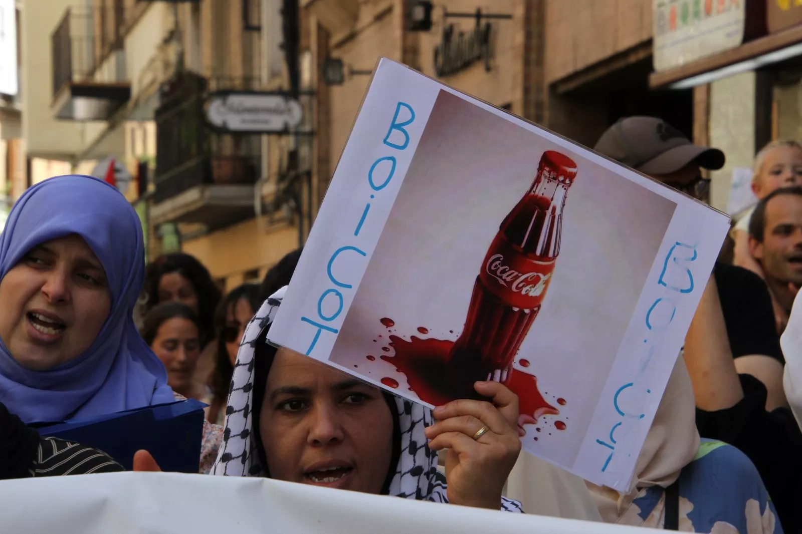  Manifestación convocada por 'Huesca con Palestina'. Foto Carlos Neofato