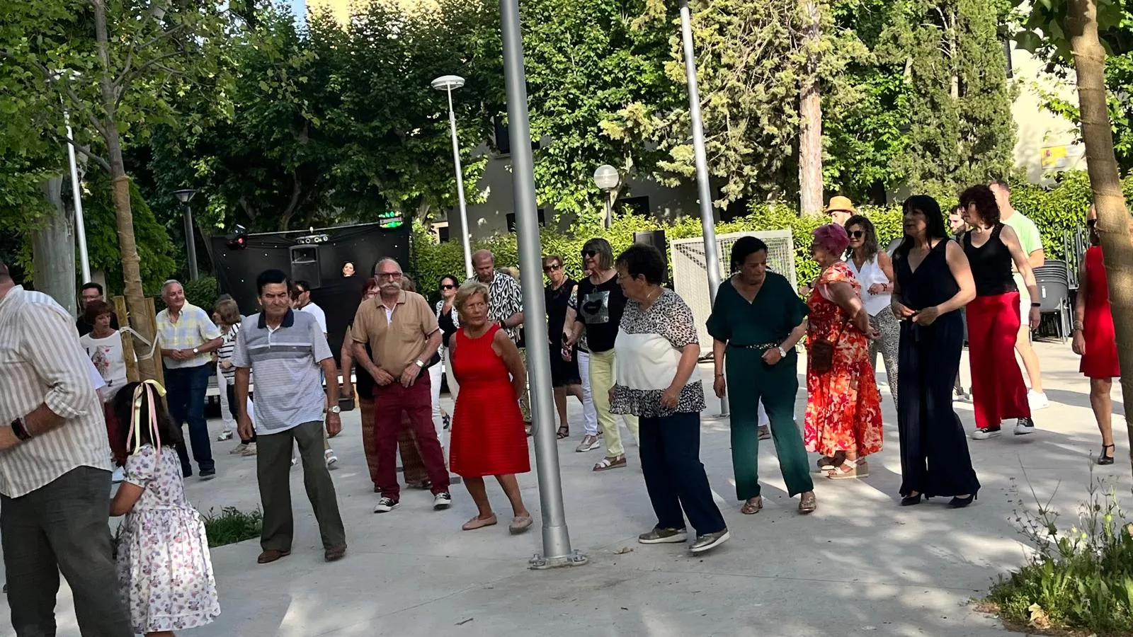 Nueva jornada del programa Sácame a Bailar en versión Jardín de Verano. Foto Mercedes Manterola