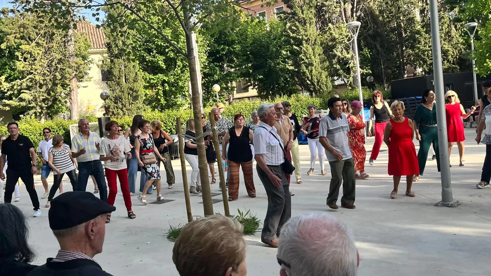 Nueva jornada del programa Sácame a Bailar en versión Jardín de Verano. Foto Mercedes Manterola