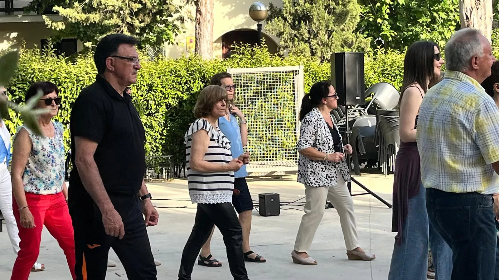 Nueva jornada del programa Sácame a Bailar en versión Jardín de Verano. Foto Mercedes Manterola