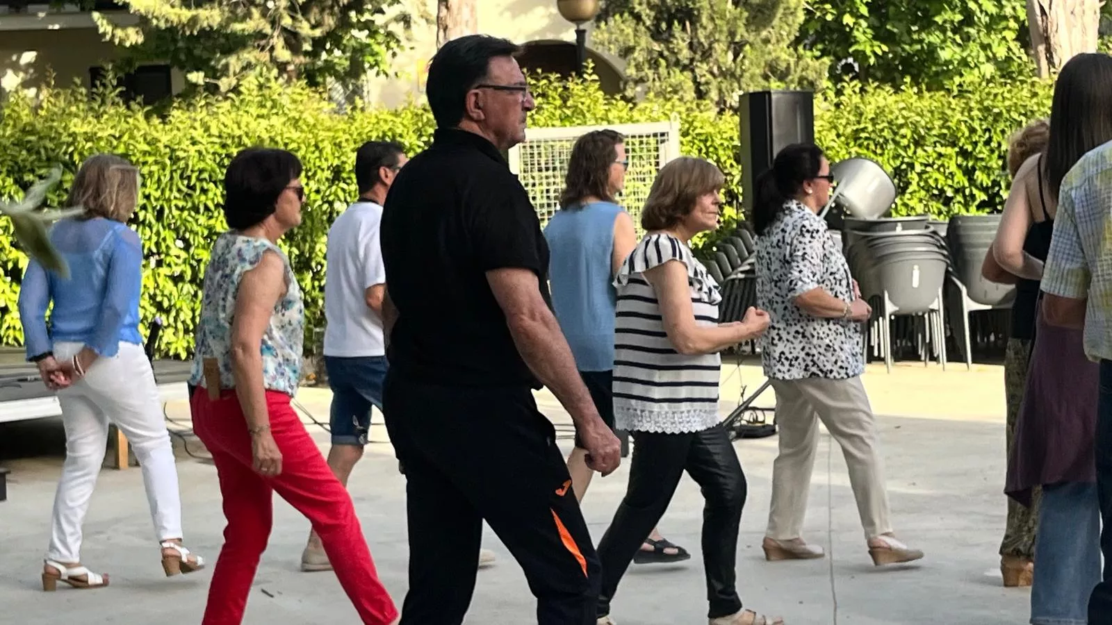 Nueva jornada del programa Sácame a Bailar en versión Jardín de Verano. Foto Mercedes Manterola