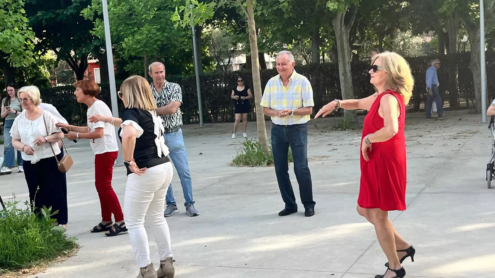 Nueva jornada del programa Sácame a Bailar en versión Jardín de Verano. Foto Mercedes Manterola